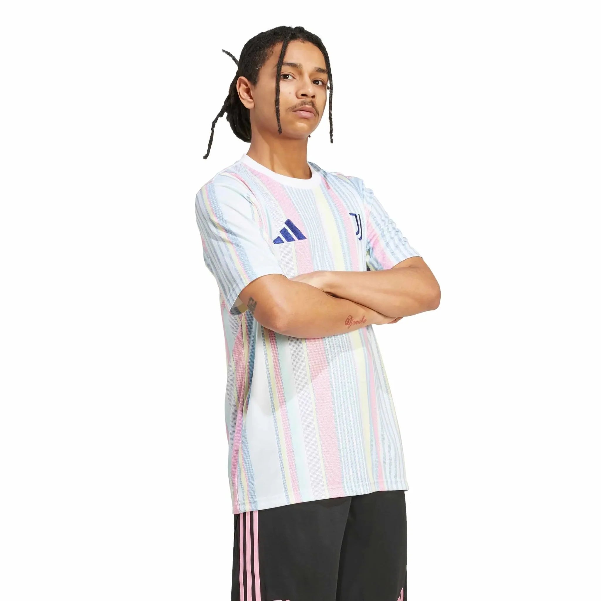 adidas 2025-26 Juventus Men's Pre-Match Soccer Jersey