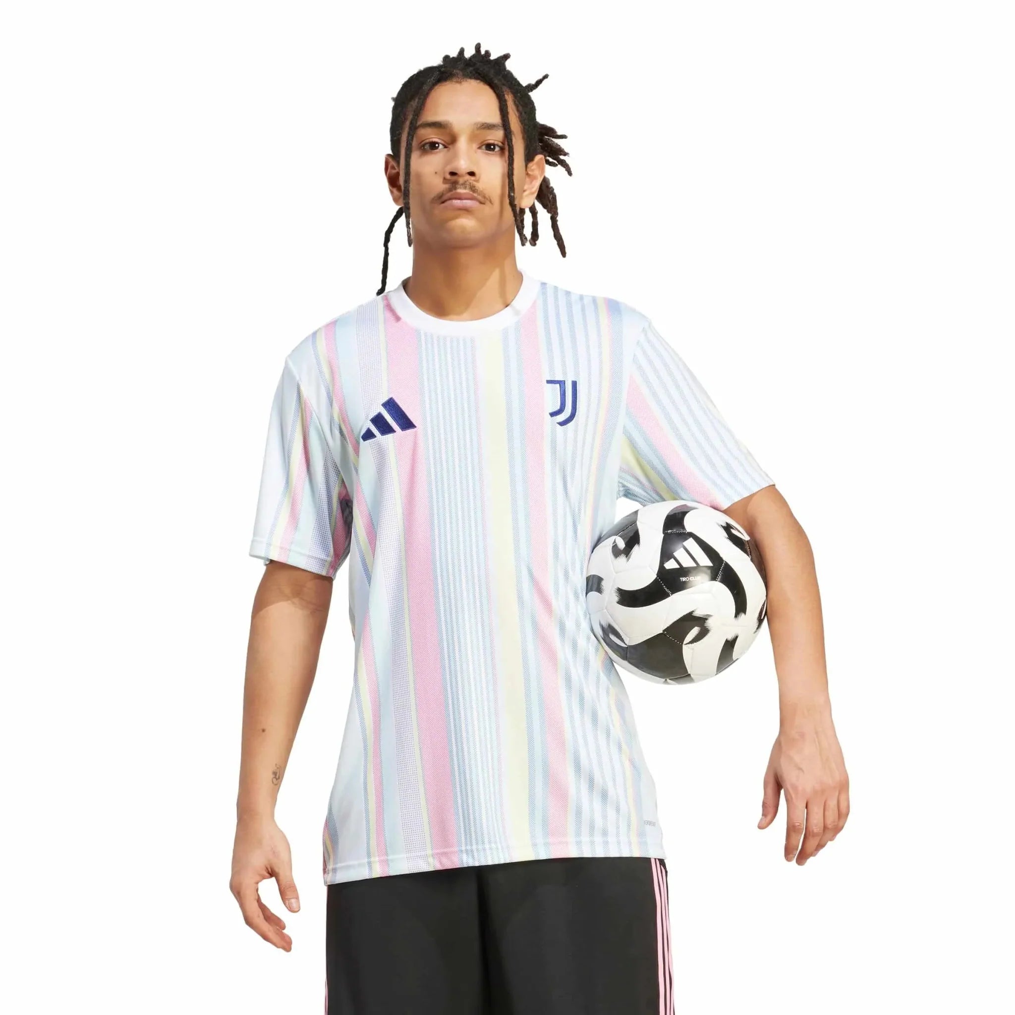 adidas 2025-26 Juventus Men's Pre-Match Soccer Jersey