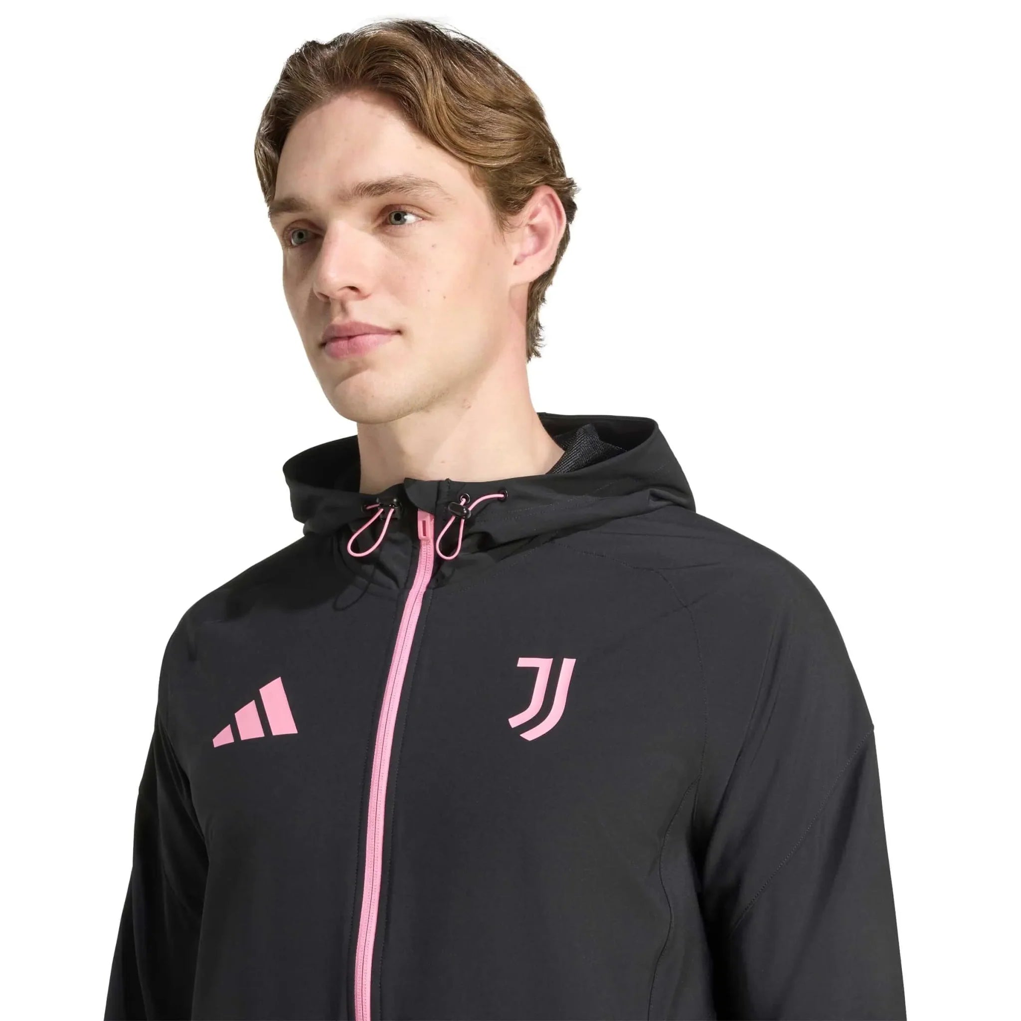 adidas 2025-26 Juventus Men's Tiro 25 Competition Vis Tech Travel Jacket