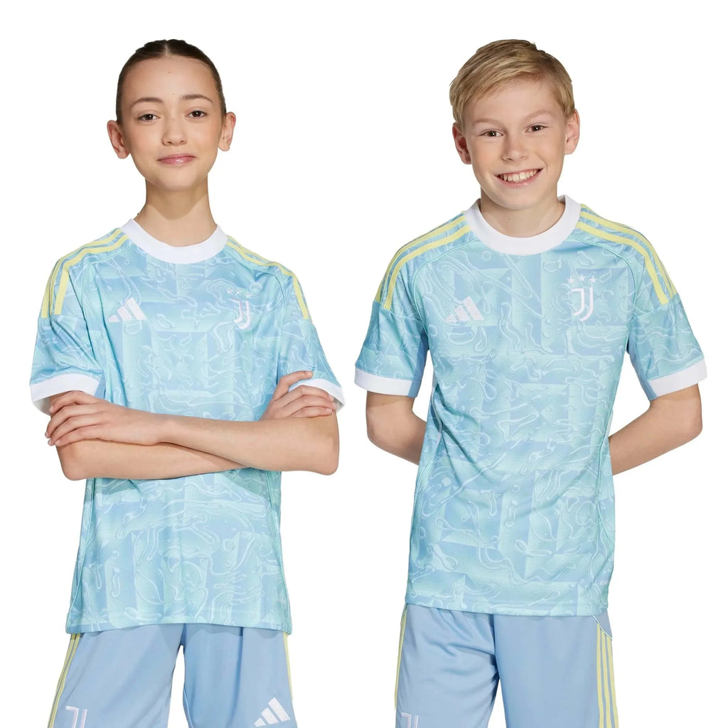 adidas 2025-26 Juventus Youth Stadium Away Soccer Jersey