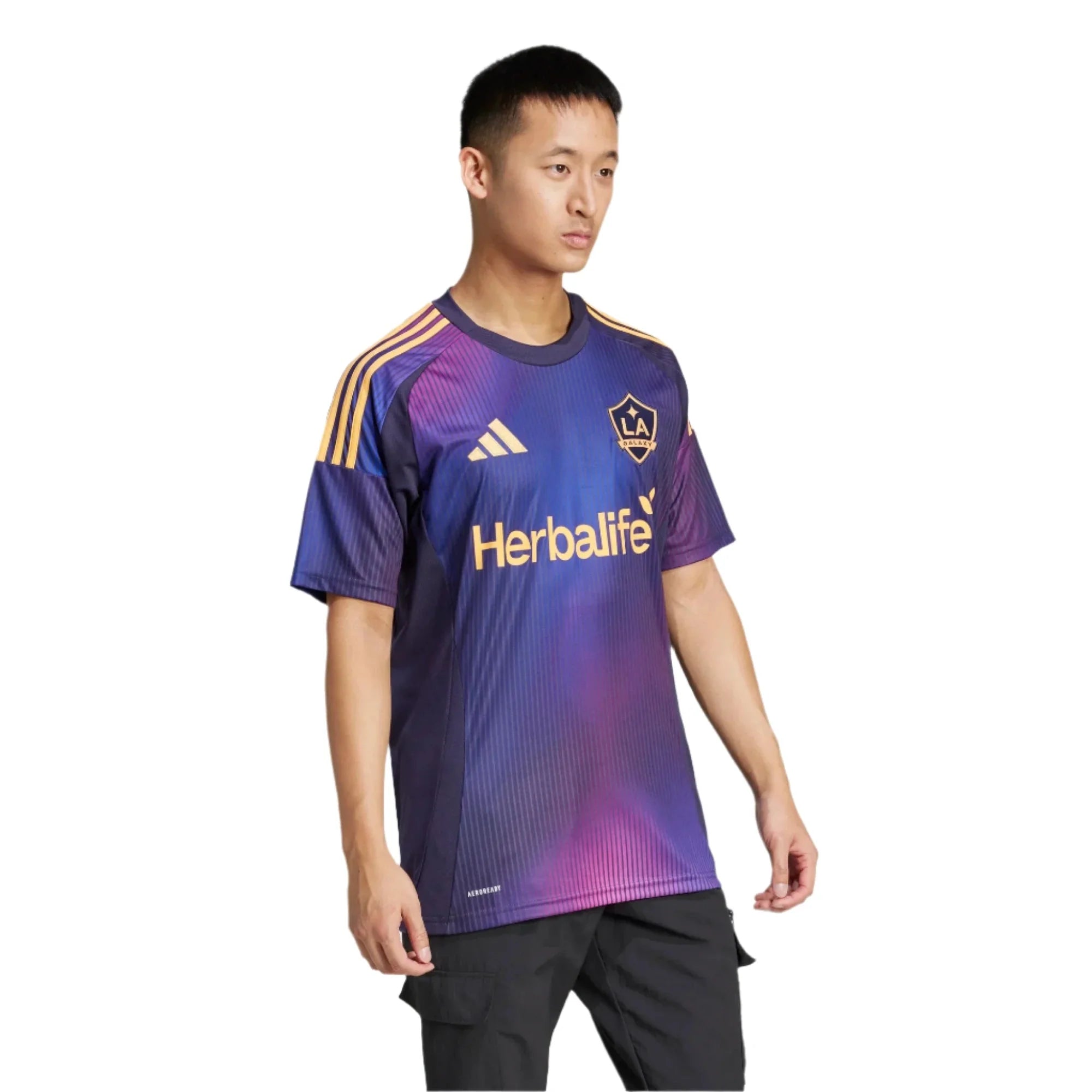 adidas 2025-26 LA Galaxy Men's Stadium Away Jersey