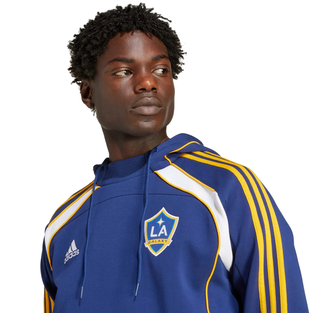 adidas 2026 LA Galaxy Men's Travel Hoodie