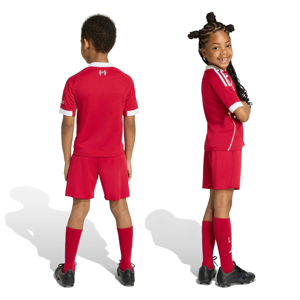 adidas 2025-26 Liverpool Kid's Home Mini Kit