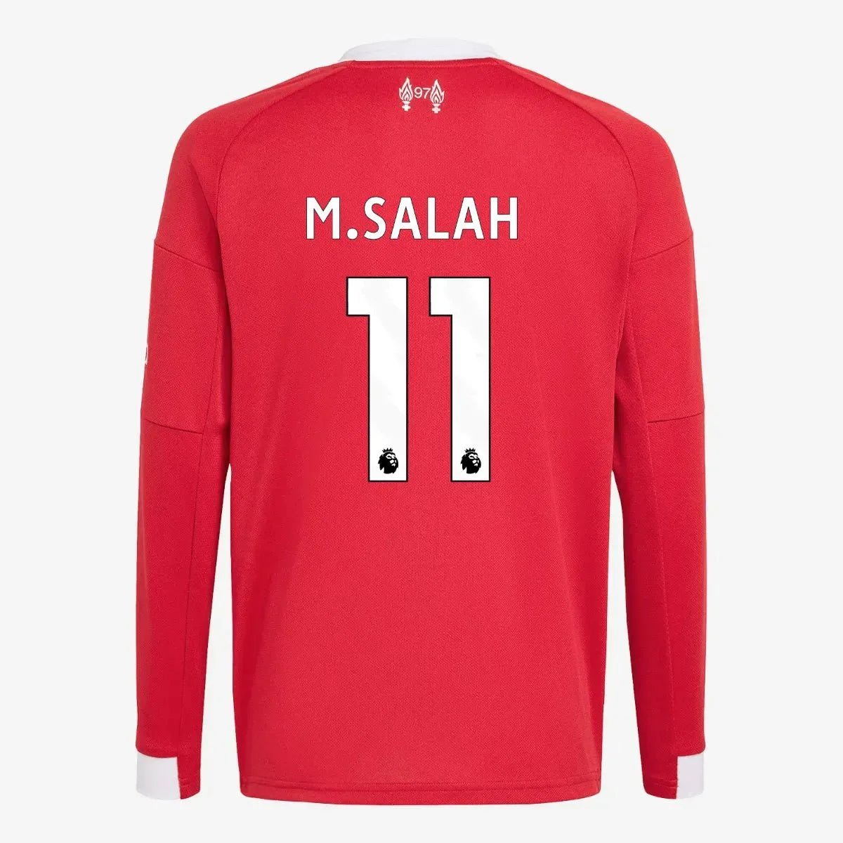 adidas 2025-26 Liverpool Youth Stadium Home Long-Sleeve Soccer Jersey