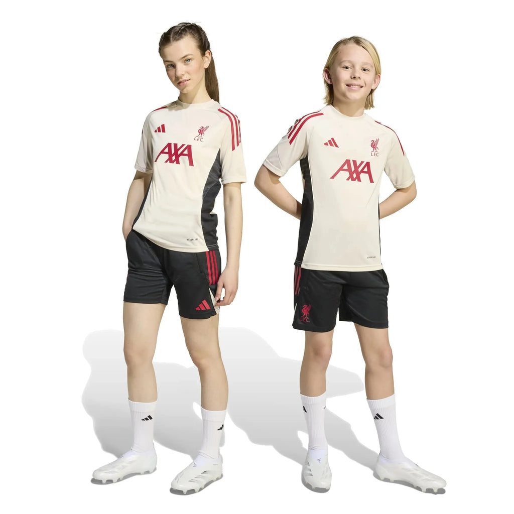 adidas 2025-26 Liverpool Youth Training Soccer Jersey