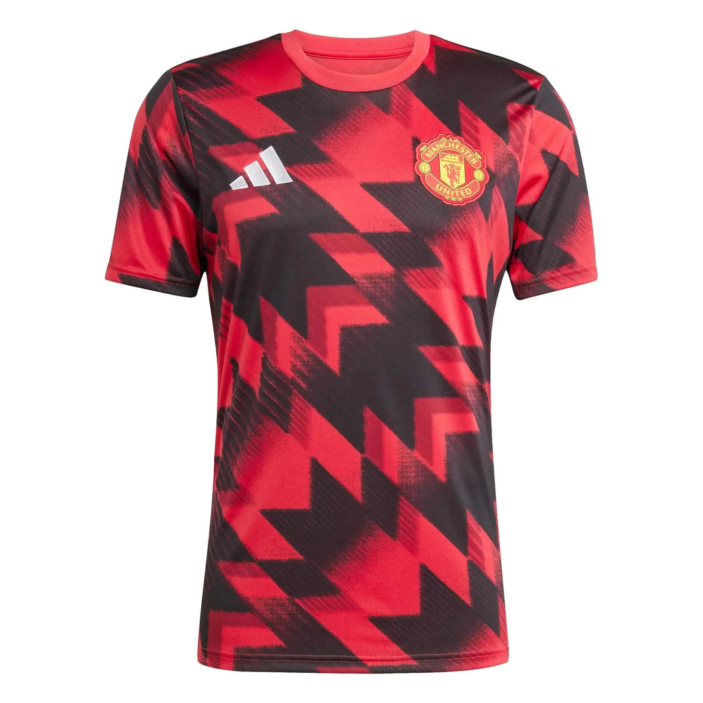 adidas 2025-26 Manchester United Men's Pre-Match Soccer Jersey