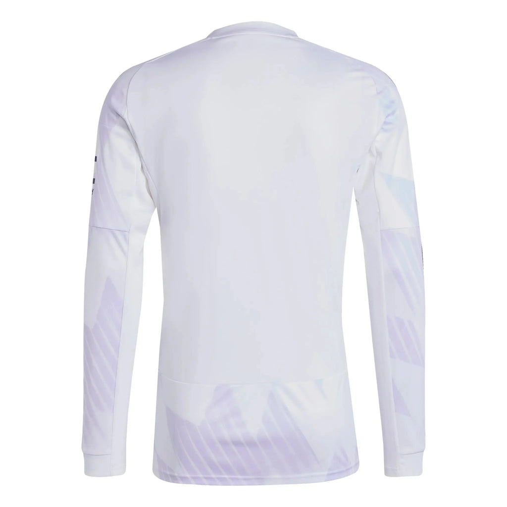 adidas 2025-26 Manchester United Men's Stadium Away Long-Sleeve Soccer Jersey