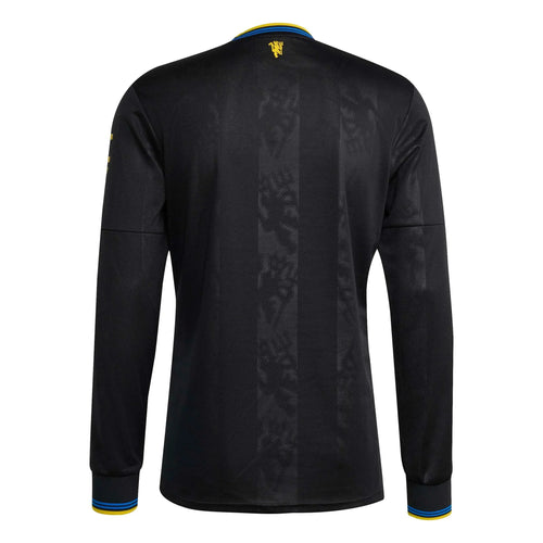 adidas 2025-26 Manchester United Men's Stadium Third Long-Sleeve Soccer Jersey
