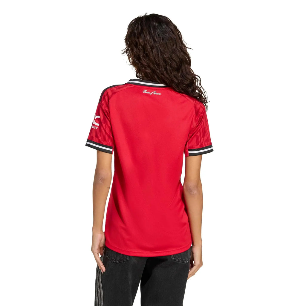 adidas 2025-26 Manchester United Women's Stadium Home Soccer Jersey