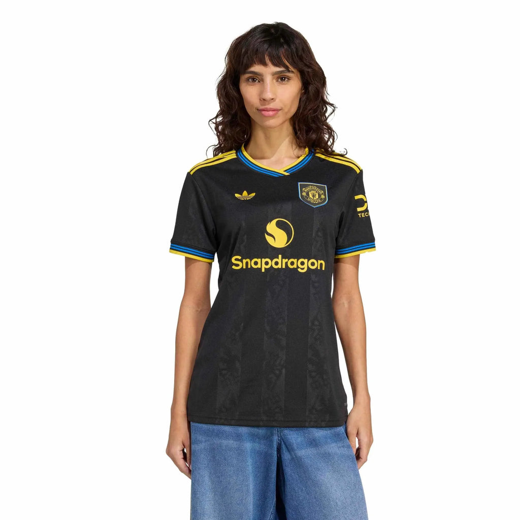 adidas 2025-26 Manchester United Women's Stadium Third Soccer Jersey