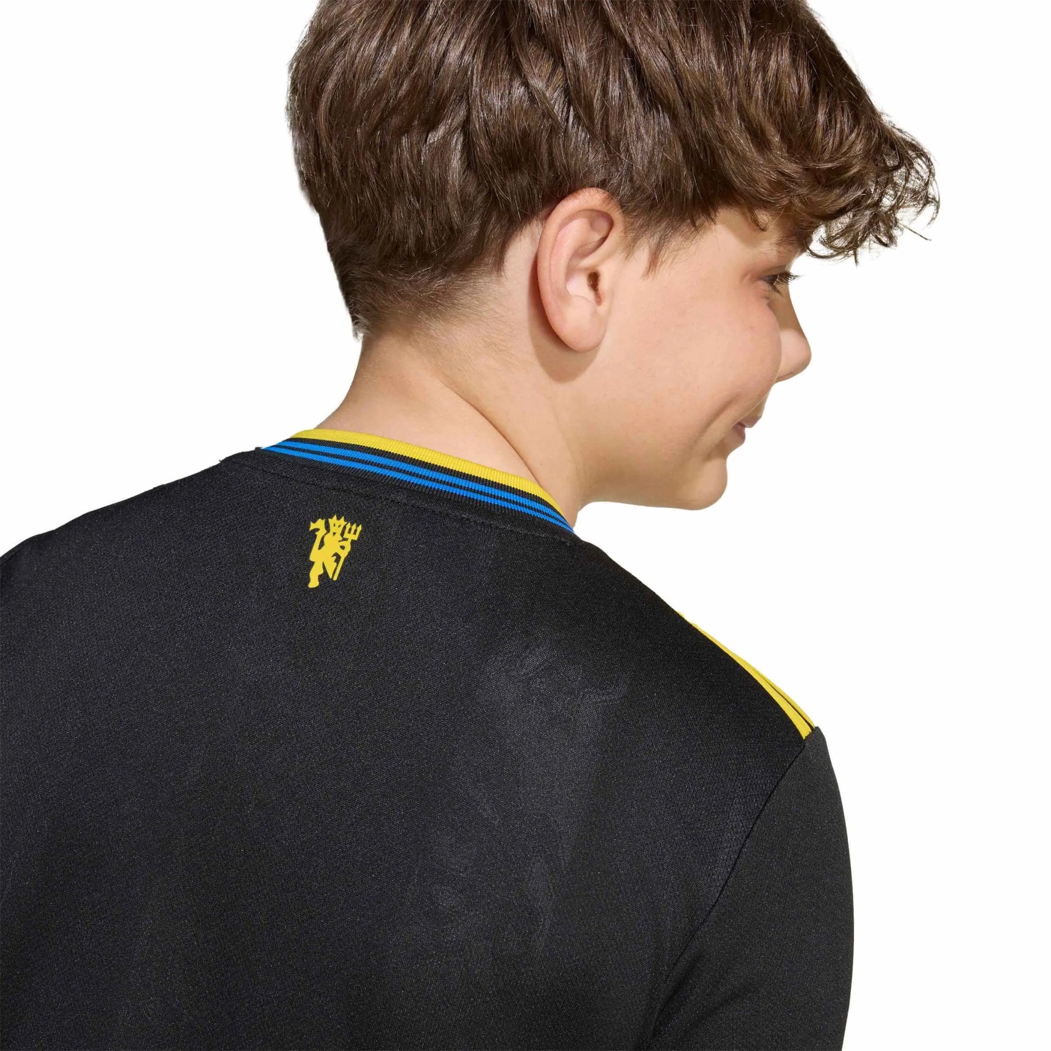 adidas 2025-26 Manchester United Youth Stadium Third Soccer Jersey