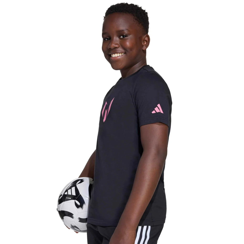 adidas 2025-26 Messi Youth Name And Number Graphic Tee