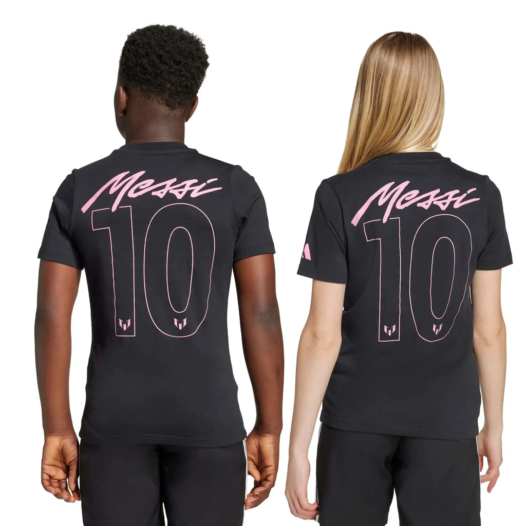 adidas 2025-26 Messi Youth Name And Number Graphic Tee