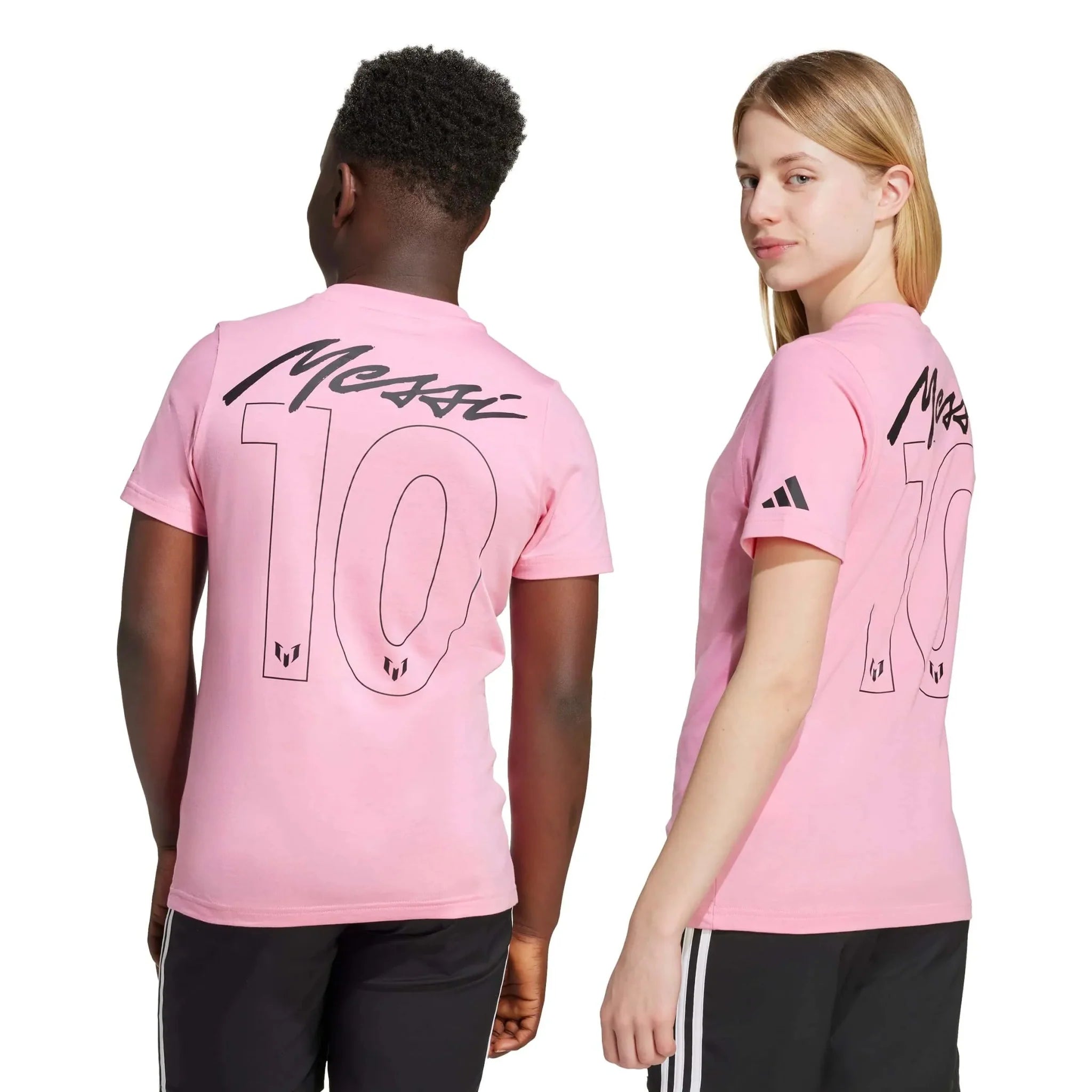 adidas 2025-26 Messi Youth Name And Number Graphic Tee