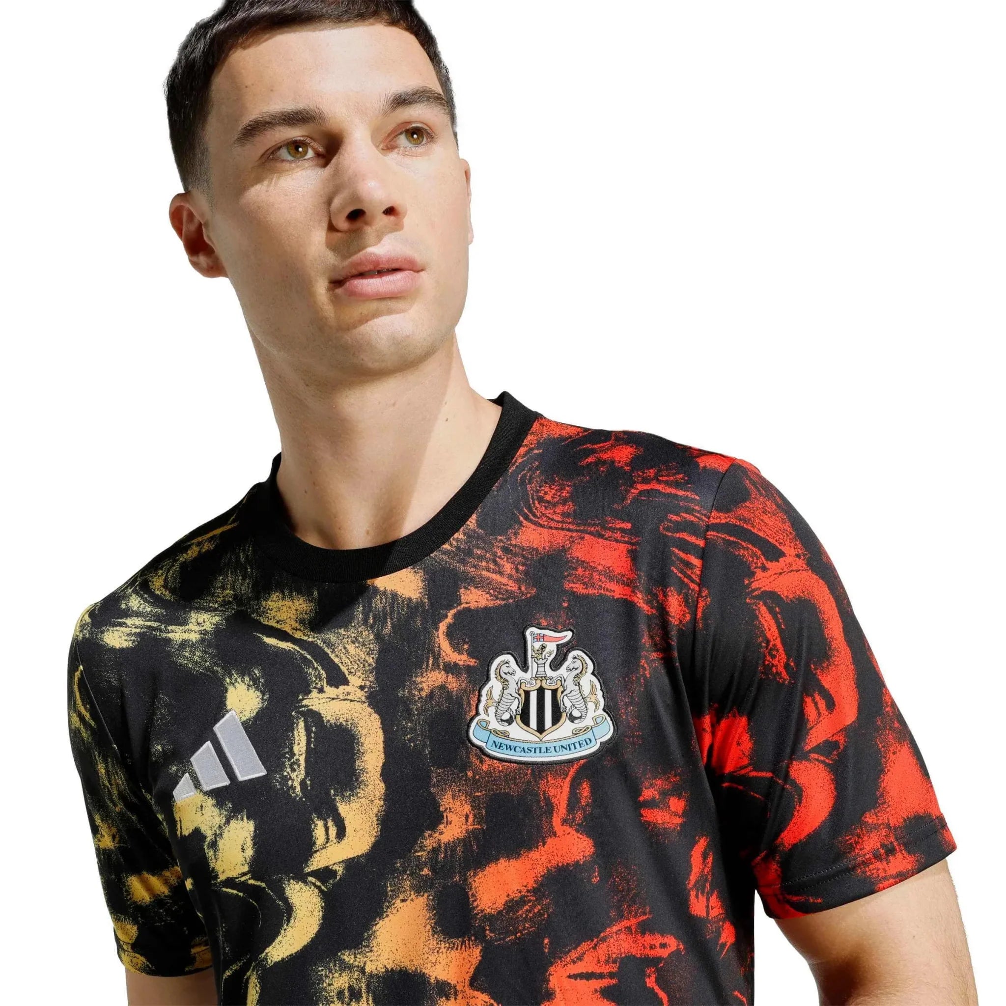 adidas 2025-26 Newcastle Men's Pre-Match Soccer Jersey