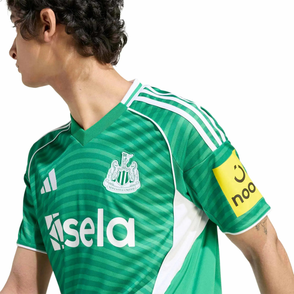 adidas 2025-26 Newcastle Men's Stadium Away Soccer Jersey