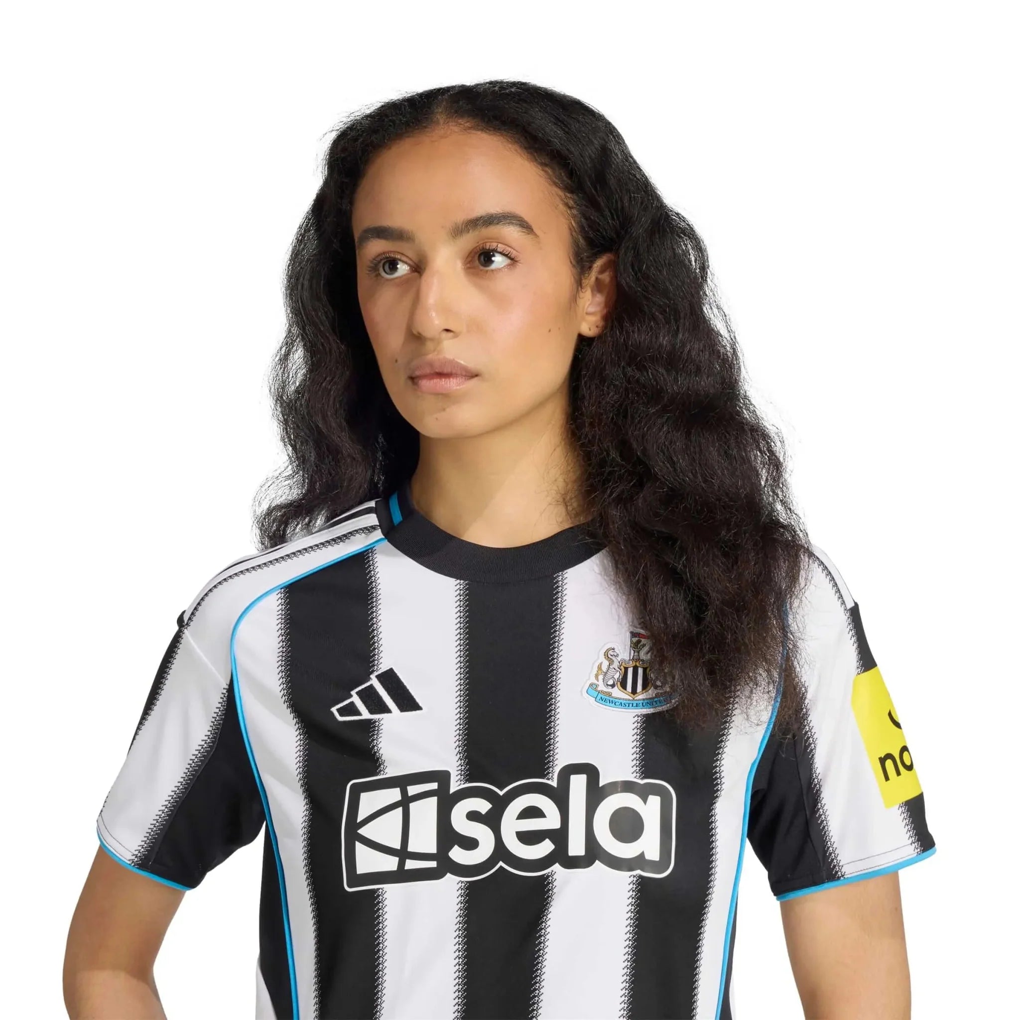 adidas 2025-26 Newcastle Women's Stadium Home Soccer Jersey