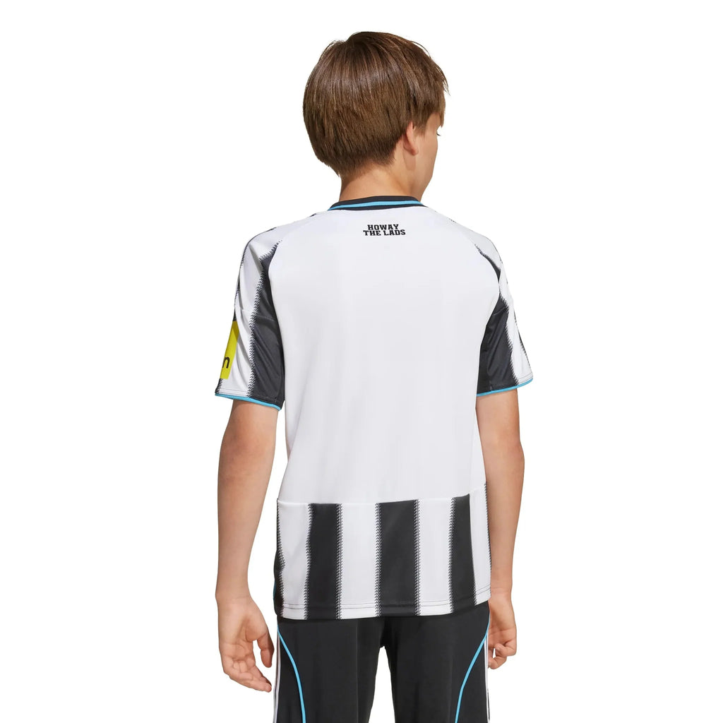 adidas 2025-26 Newcastle Youth Stadium Home Soccer Jersey