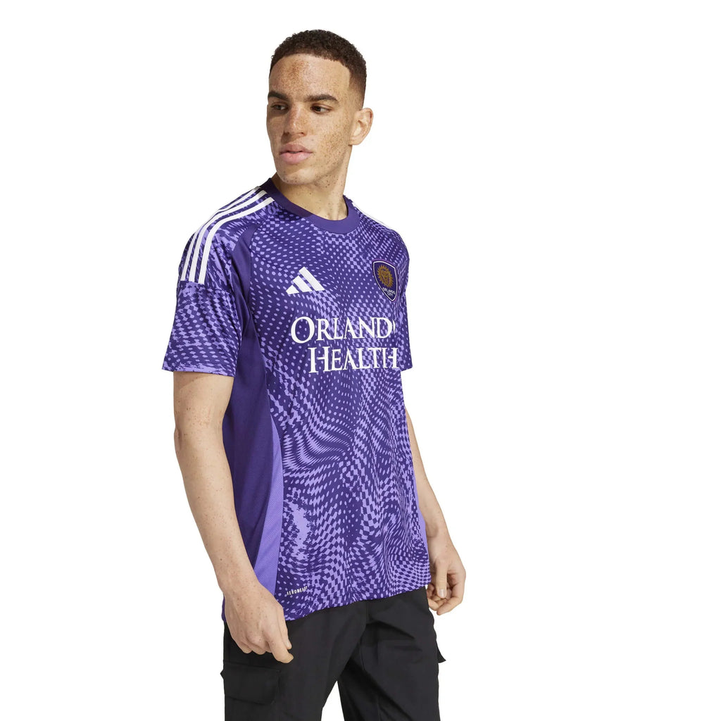 adidas 2025-26 Orlando City Men's Stadium Home Soccer Jersey