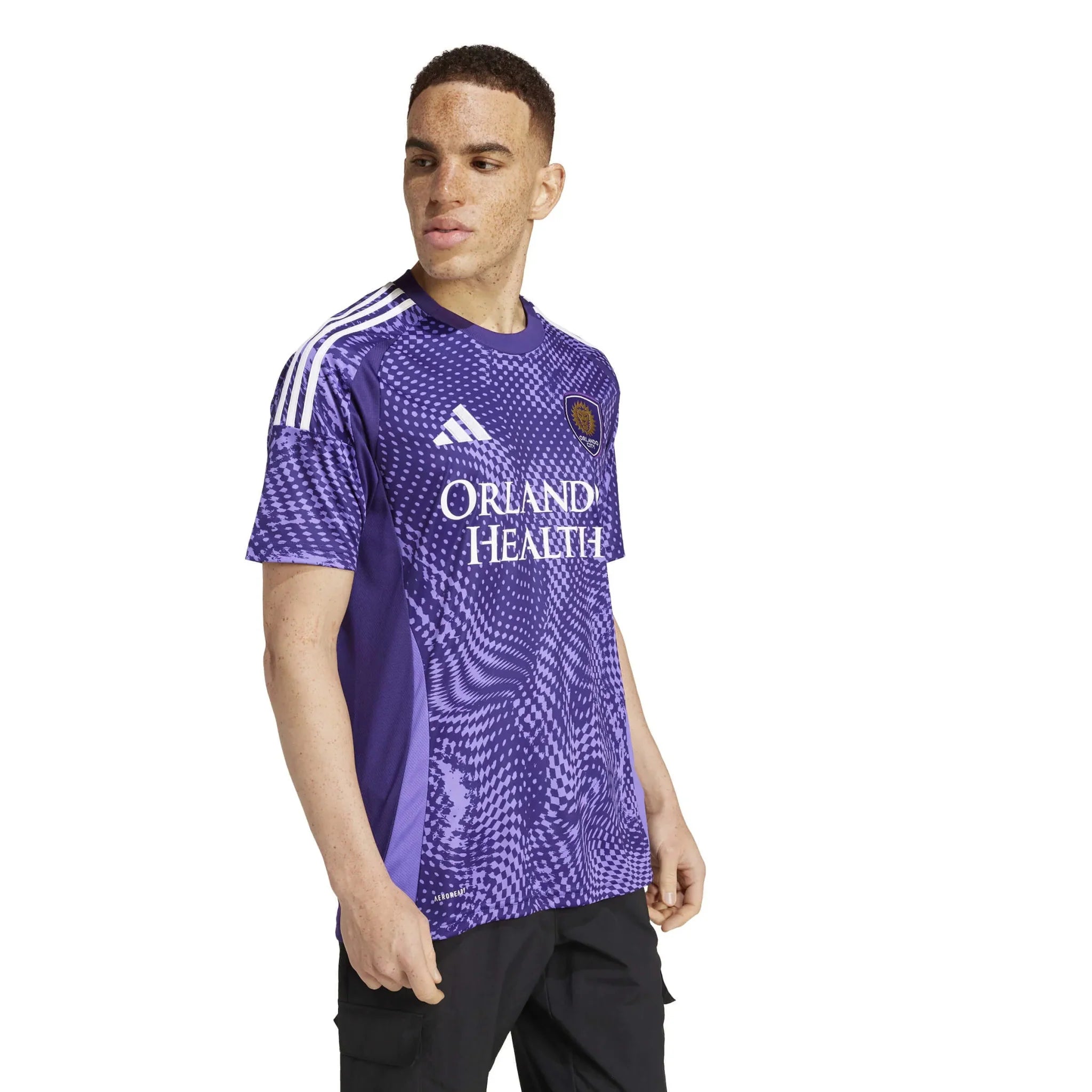 adidas 2025-26 Orlando City Men's Stadium Home Soccer Jersey