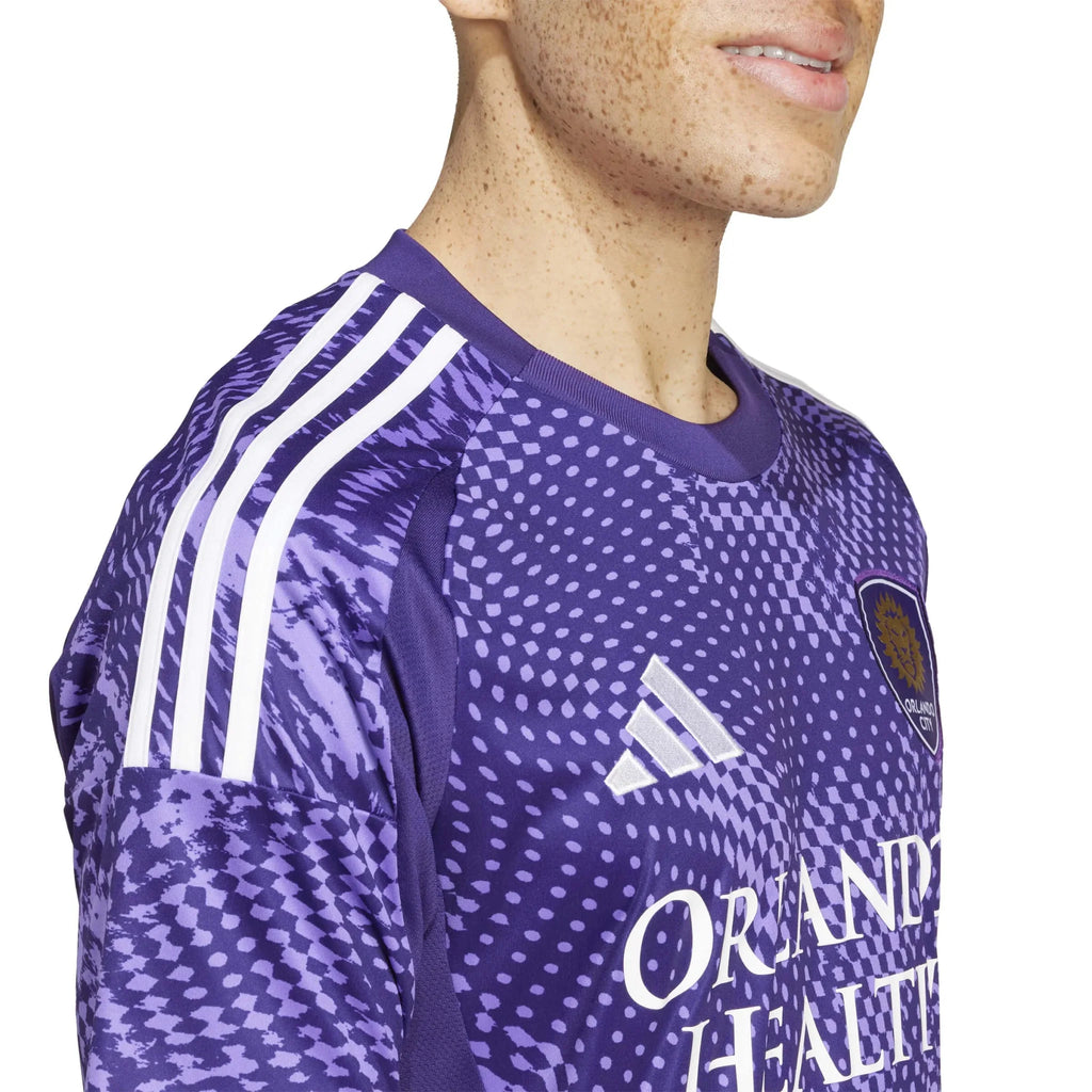 adidas 2025-26 Orlando City Men's Stadium Home Soccer Jersey
