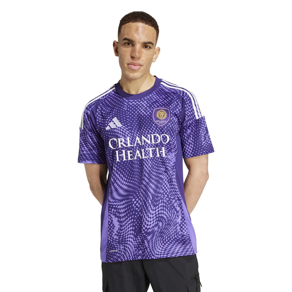 adidas 2025-26 Orlando City Men's Stadium Home Soccer Jersey
