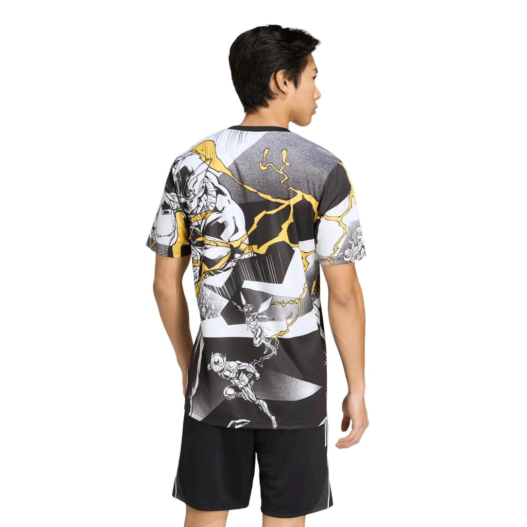 adidas 2025-26 Real Madrid Men's Avengers Pre-Match Soccer Jersey
