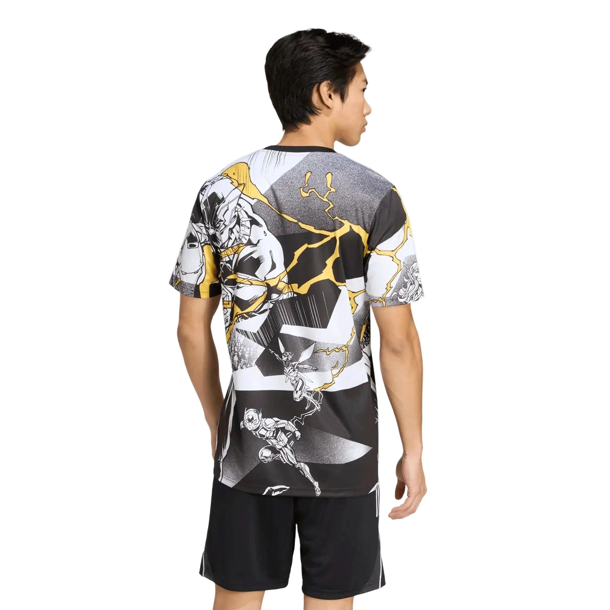 adidas 2025-26 Real Madrid Men's Avengers Pre-Match Soccer Jersey