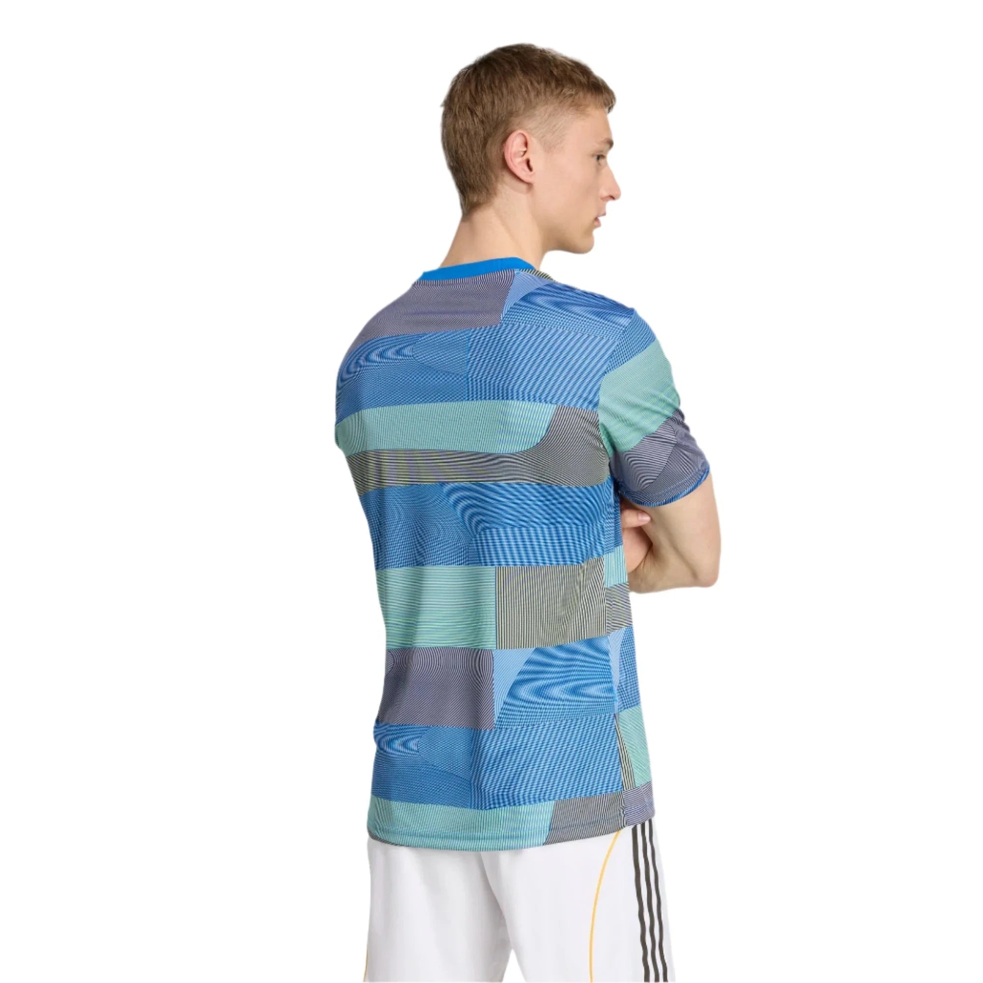 adidas 2025-26 Real Madrid Men's Pre-Match Soccer Jersey