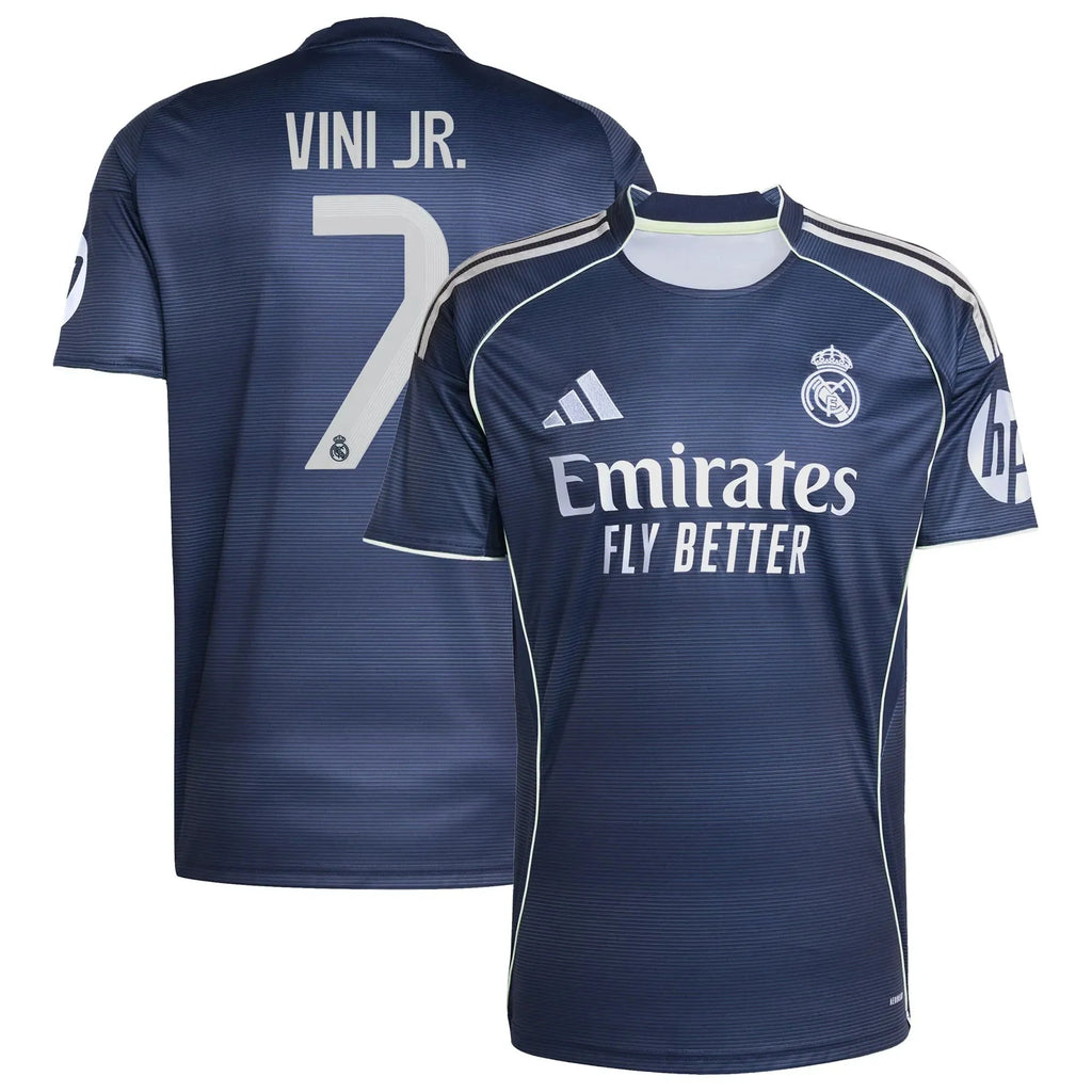 adidas 2025-26 Real Madrid Youth Stadium Away Soccer Jersey