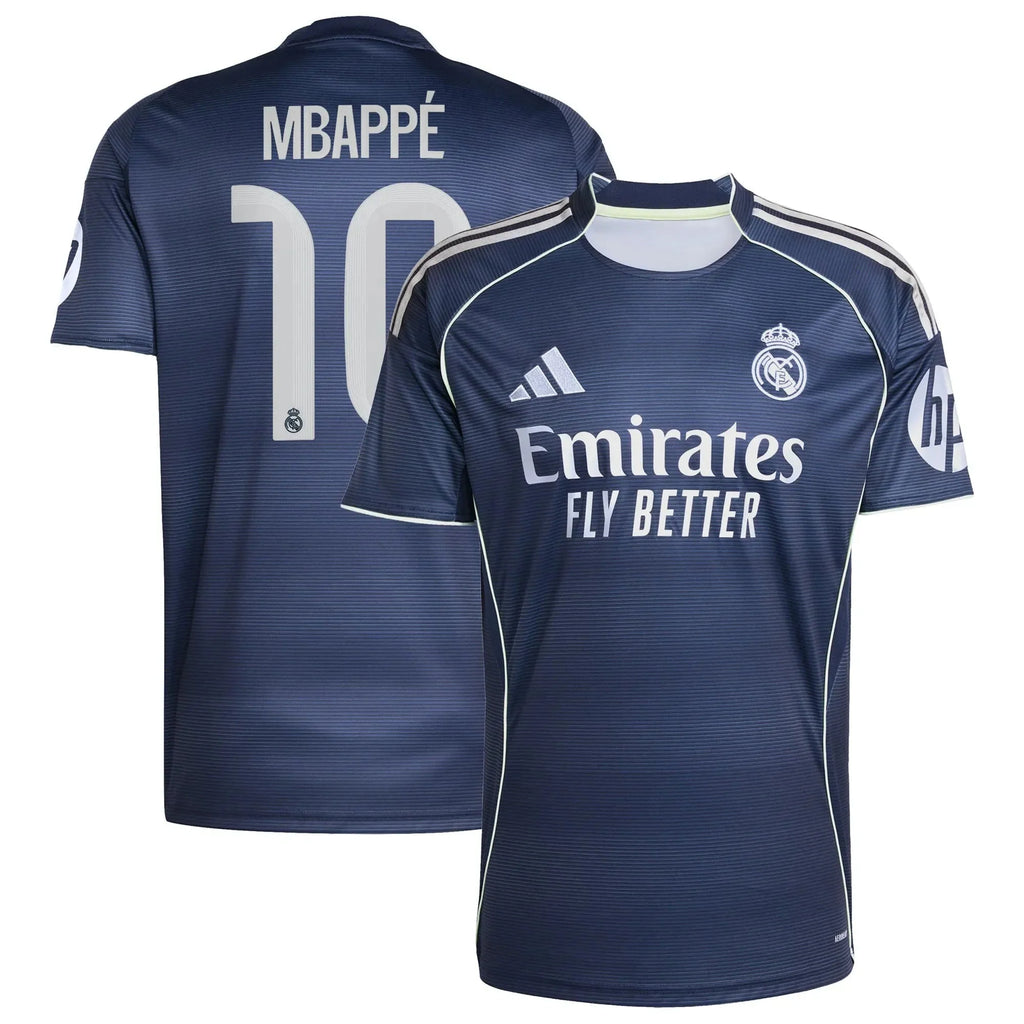 adidas 2025-26 Real Madrid Youth Stadium Away Soccer Jersey