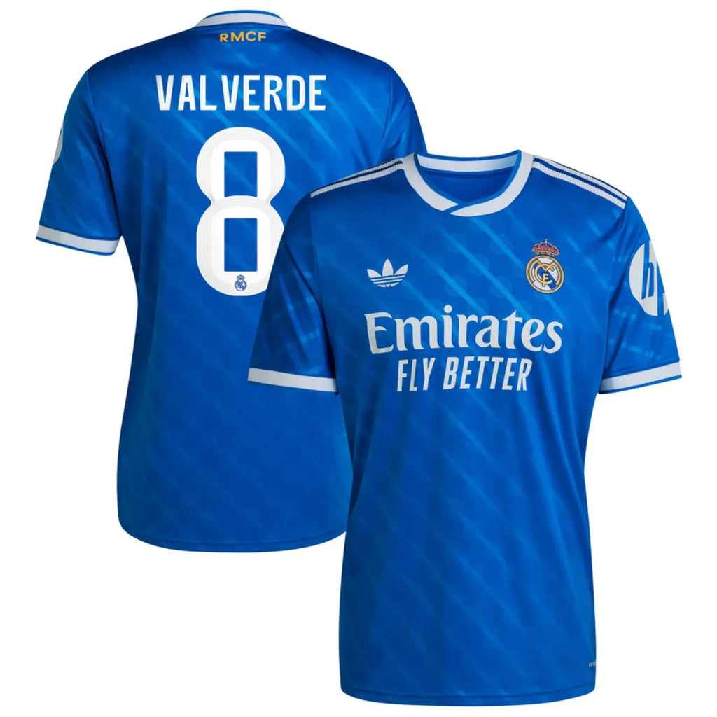 adidas 2025-26 Real Madrid Men's Stadium Third Soccer Jersey