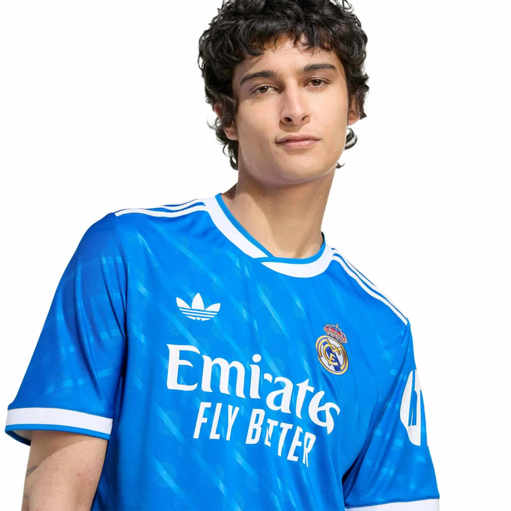 adidas 2025-26 Real Madrid Men's Stadium Third Soccer Jersey