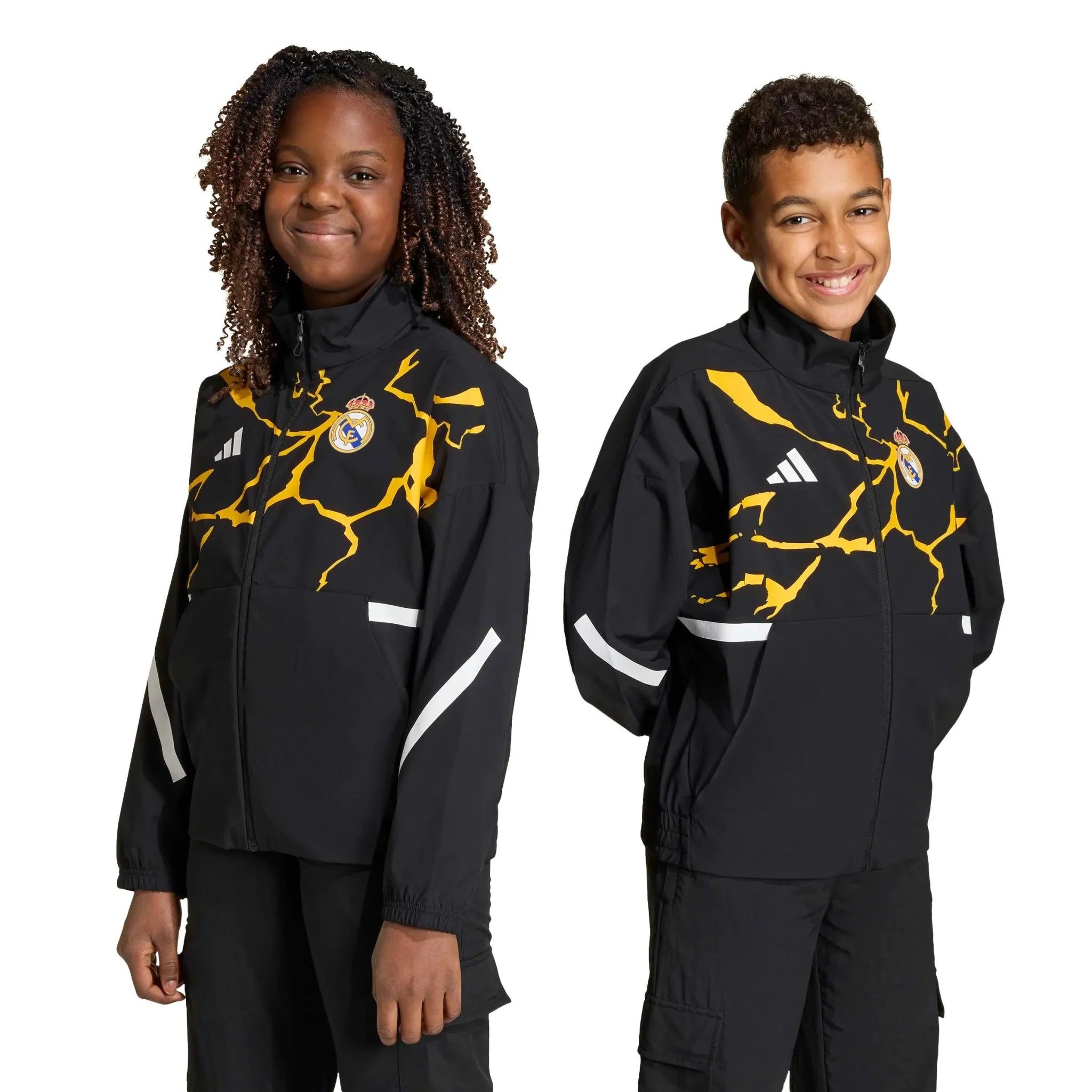 adidas 2025-26 Real Madrid Youth Avengers Anthem Jacket