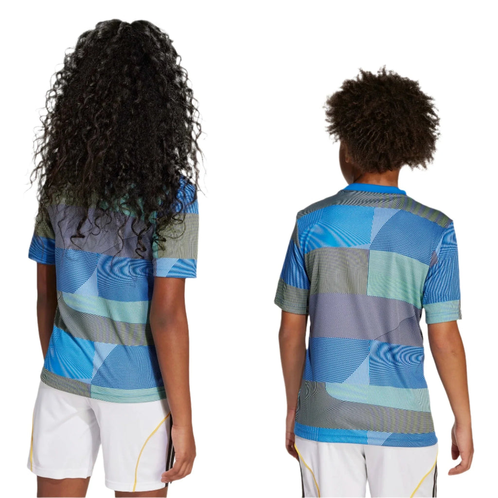 adidas 2025-26 Real Madrid Youth Pre-Match Soccer Jersey