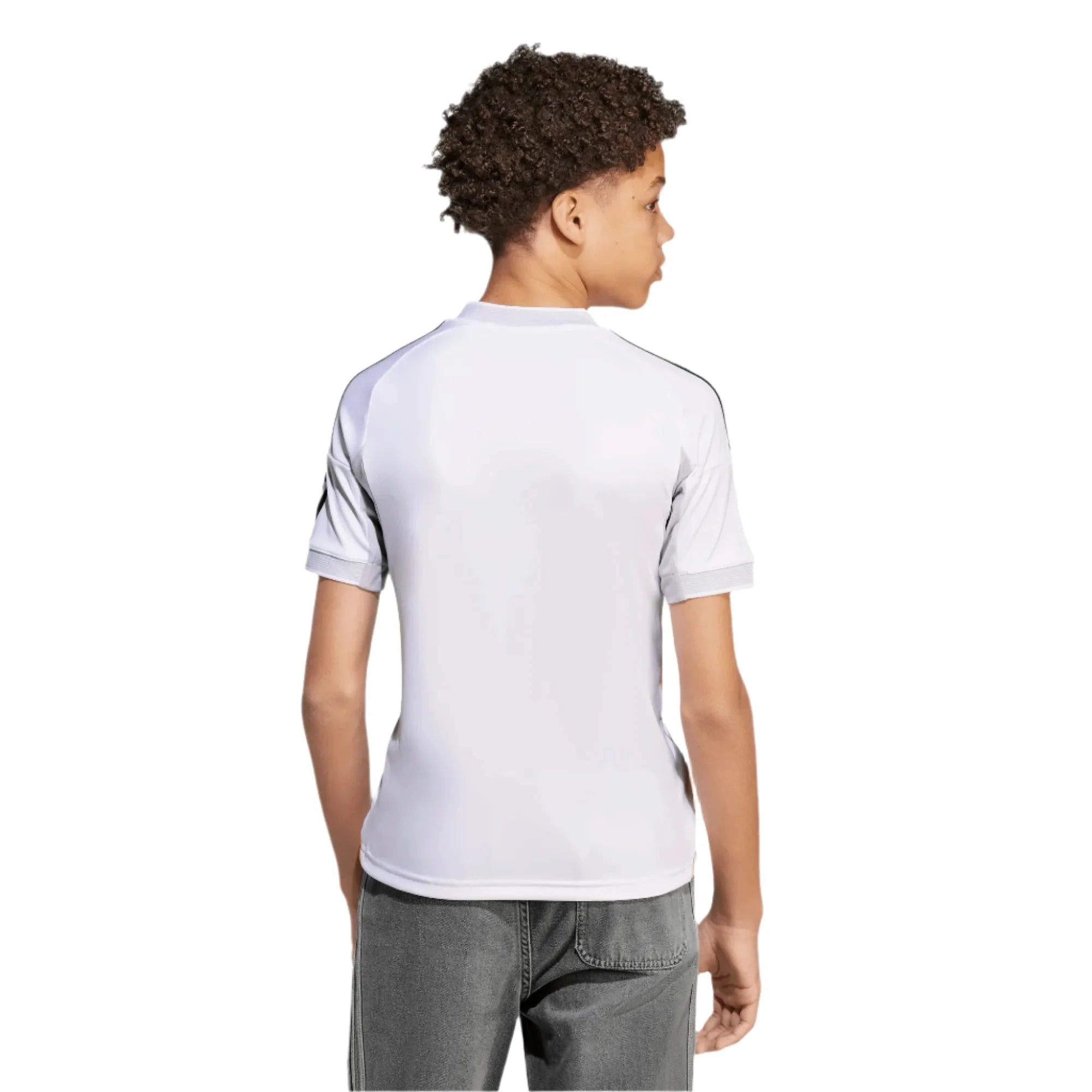 adidas 2025-26 Real Madrid Youth Stadium Home Soccer Jersey