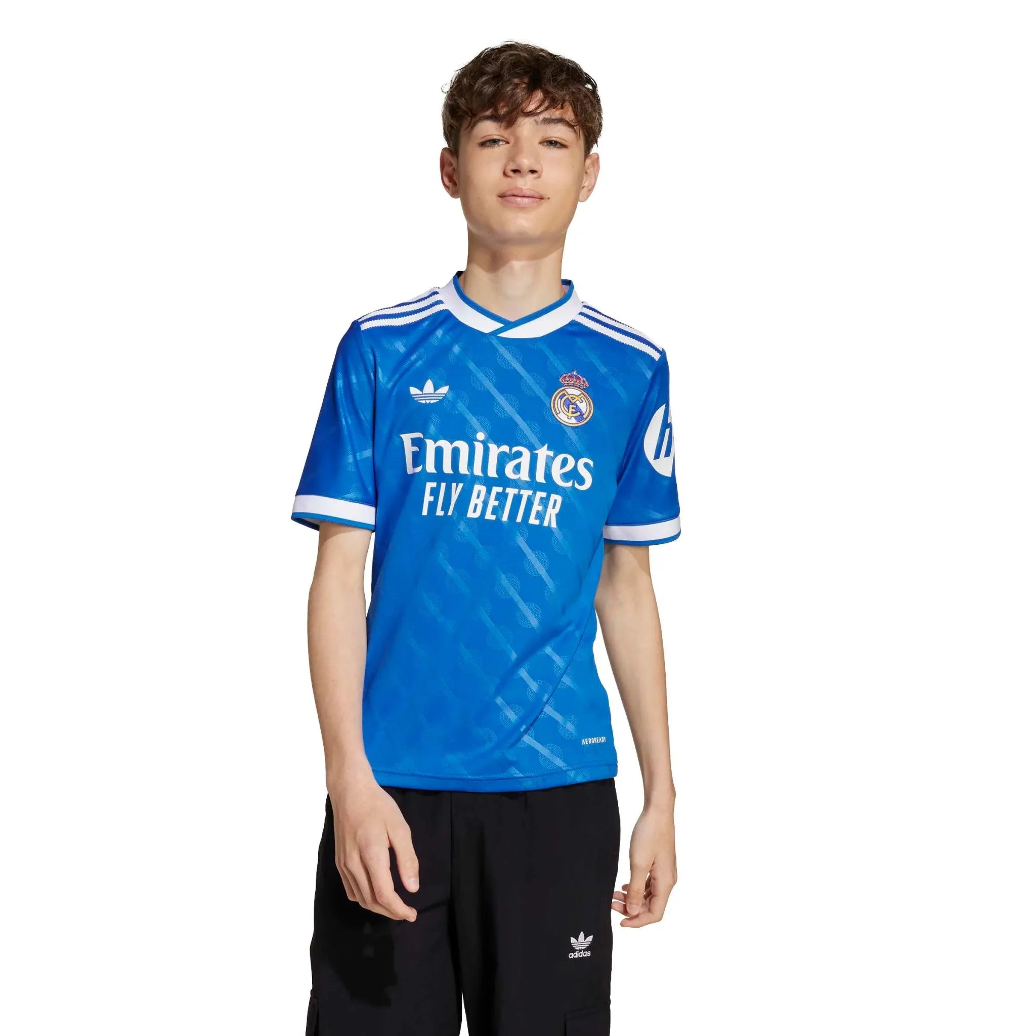 adidas 2025-26 Real Madrid Youth Stadium Third Soccer Jersey
