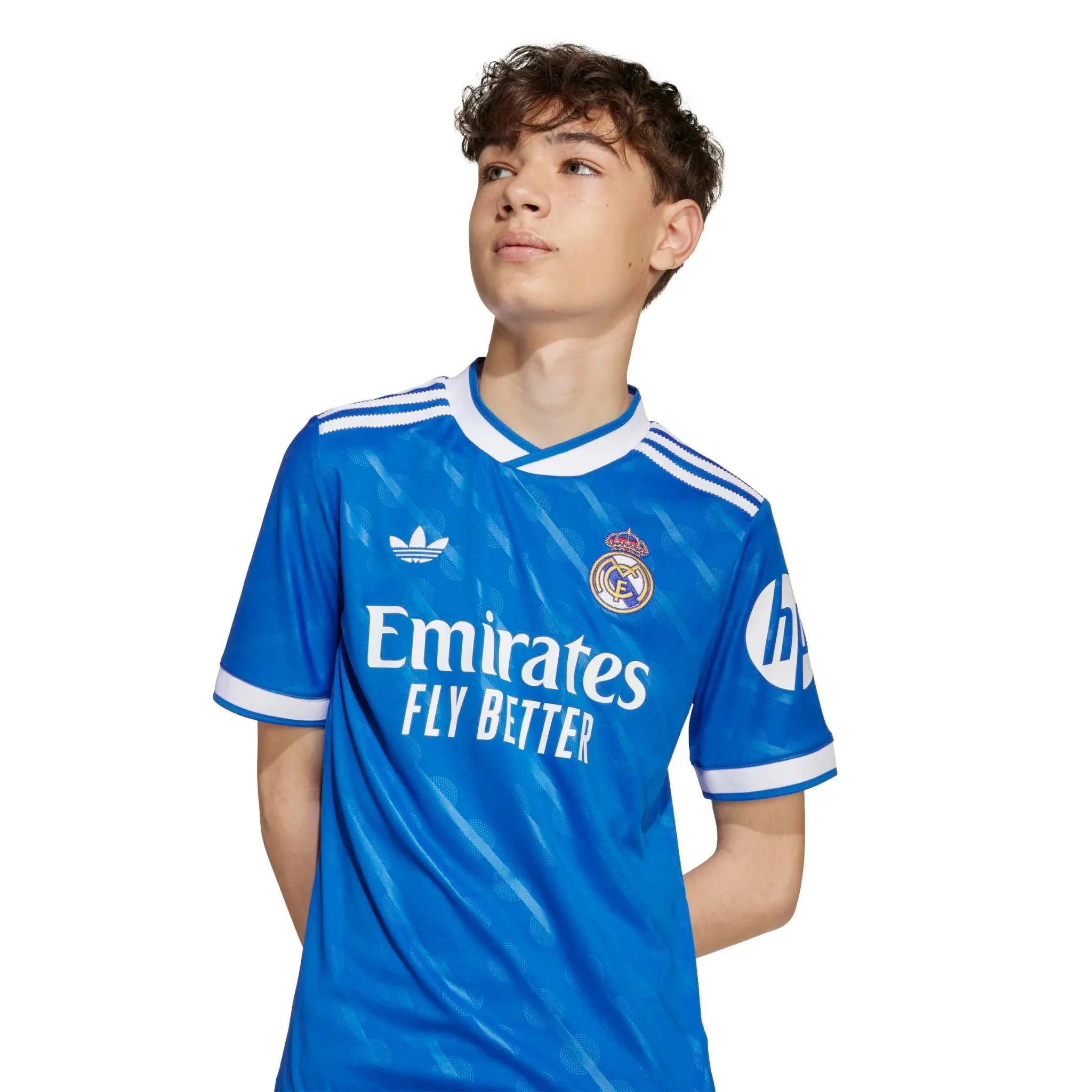 adidas 2025-26 Real Madrid Youth Stadium Third Soccer Jersey