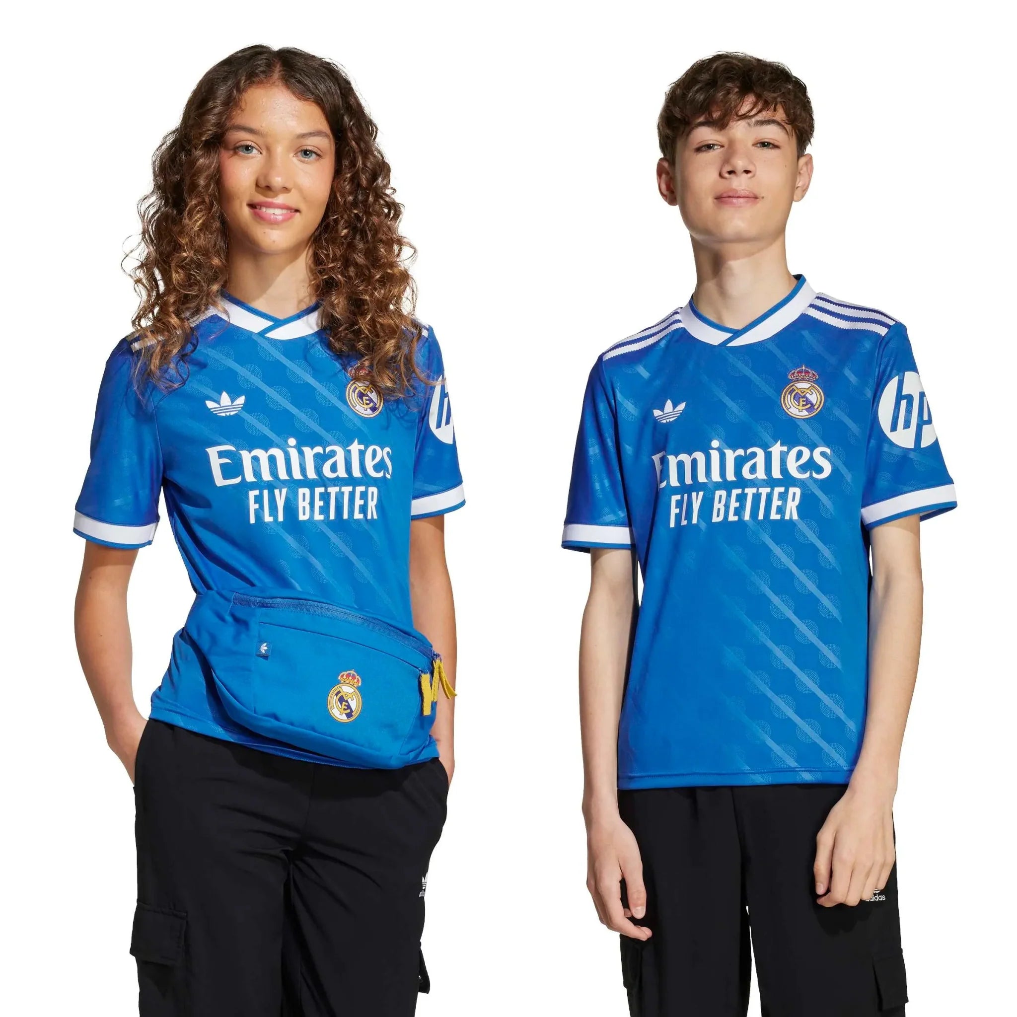adidas 2025-26 Real Madrid Youth Stadium Third Soccer Jersey