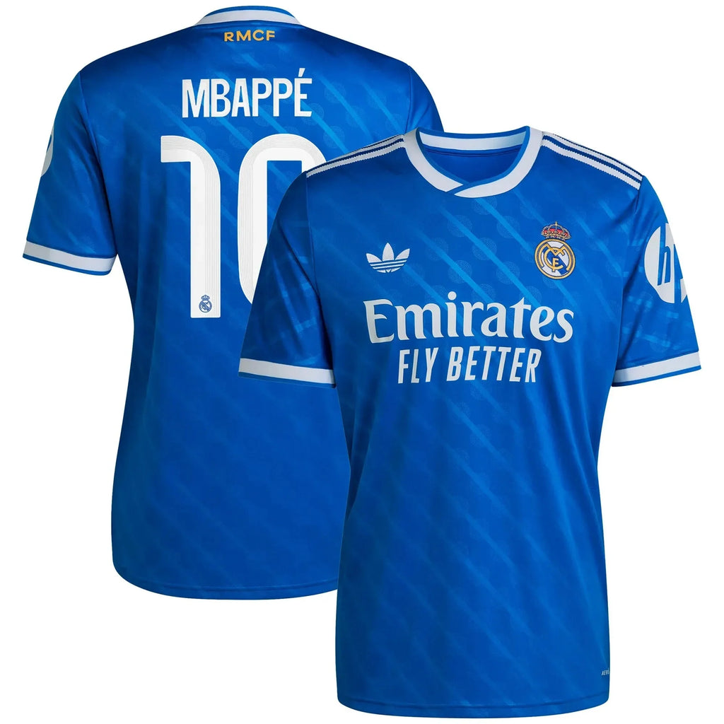 adidas 2025-26 Real Madrid Men's Stadium Third Soccer Jersey