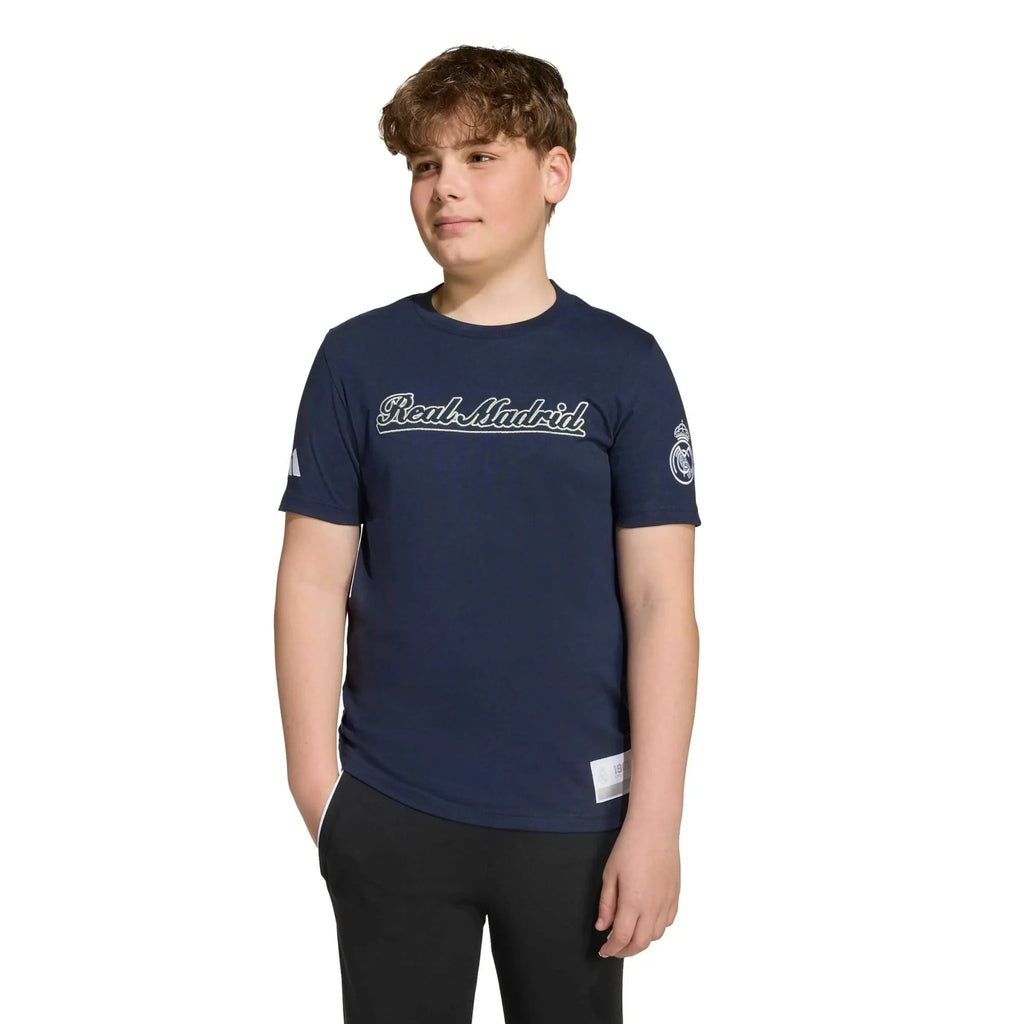 adidas 2025-26 Real Madrid Youth US Tee