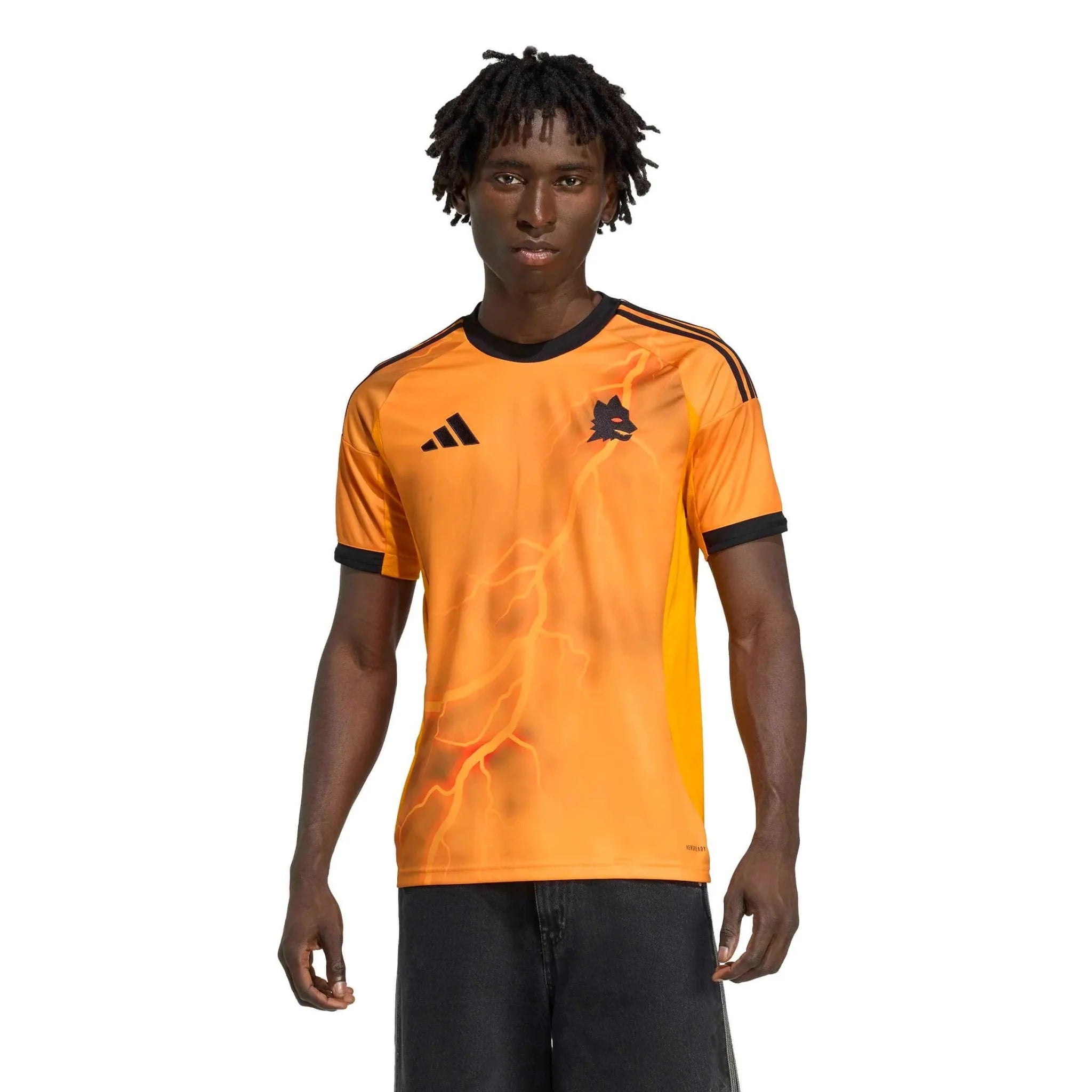 adidas 2025-26 Roma Men's Stadium Away Soccer Jersey
