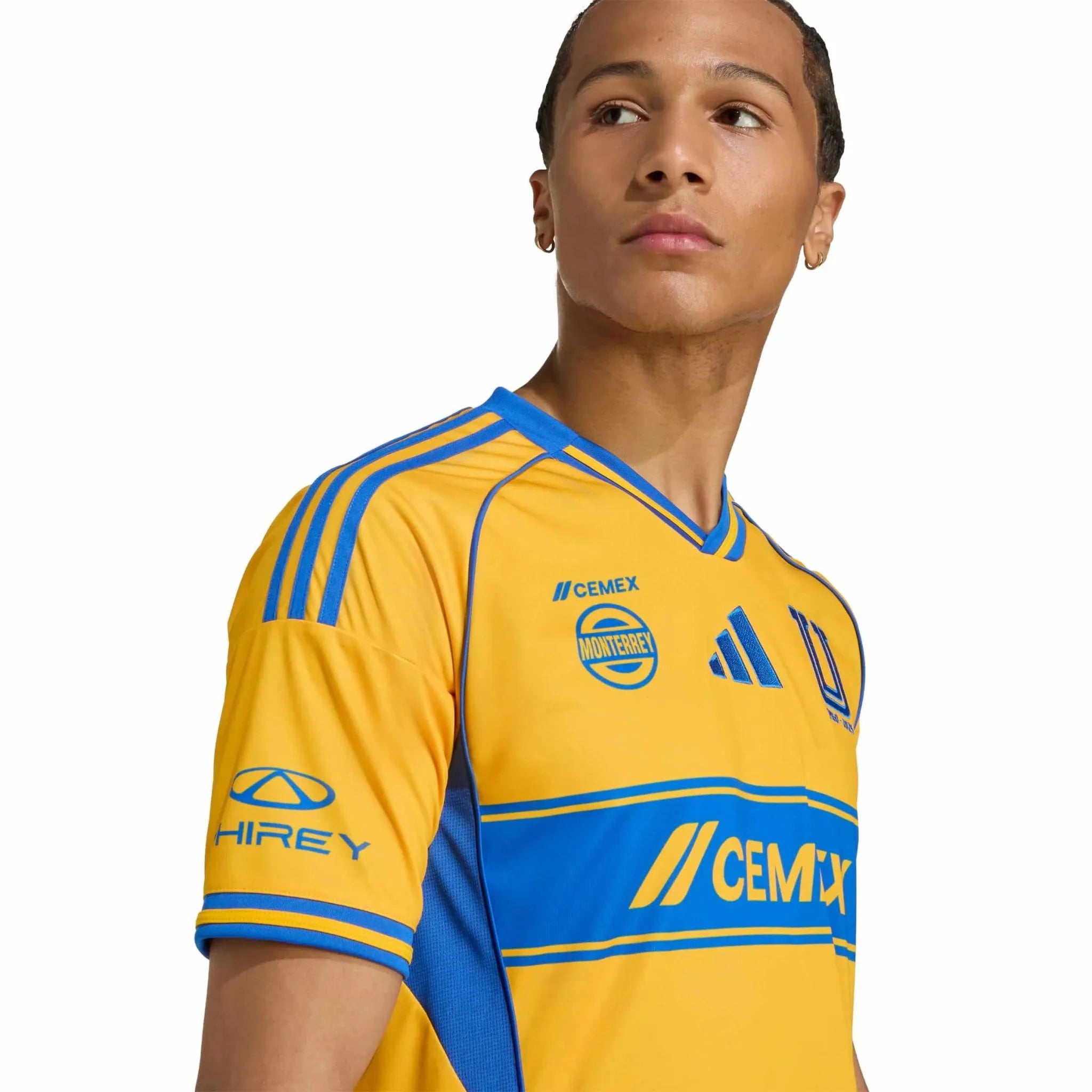 adidas 2025-26 Tigres Men's Stadium Home Soccer Jersey