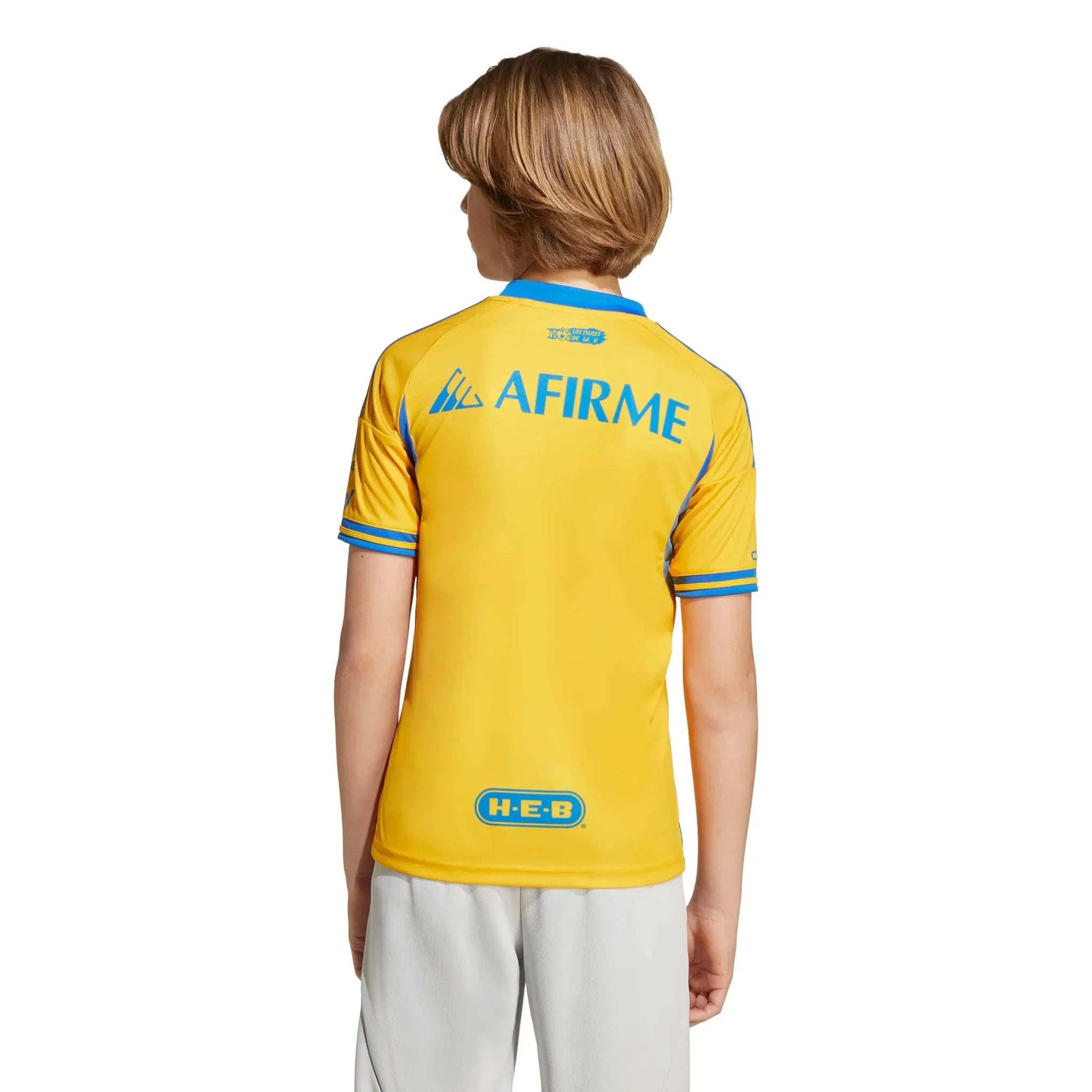adidas 2025-26 Tigres Youth Stadium Home Soccer Jersey