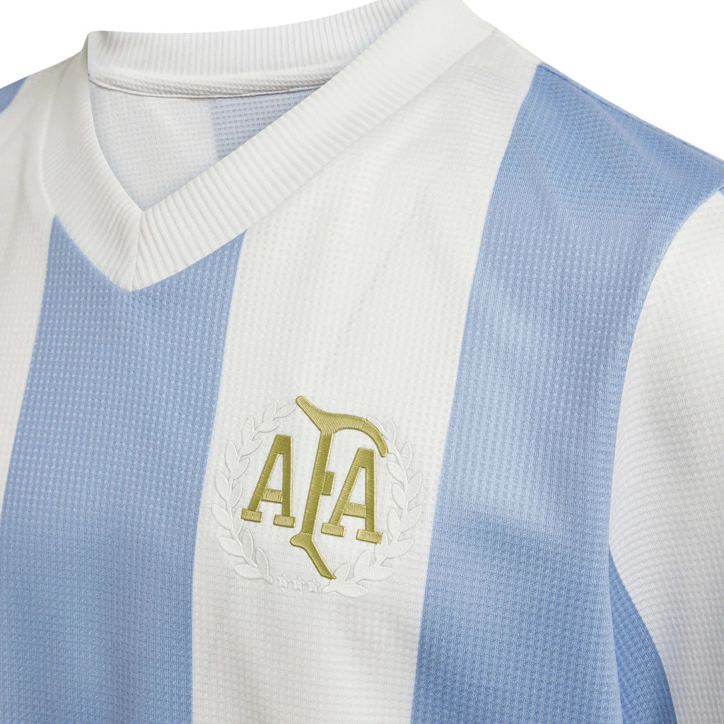 adidas 2025 Argentina Youth 50th Anniversary Stadium Jersey