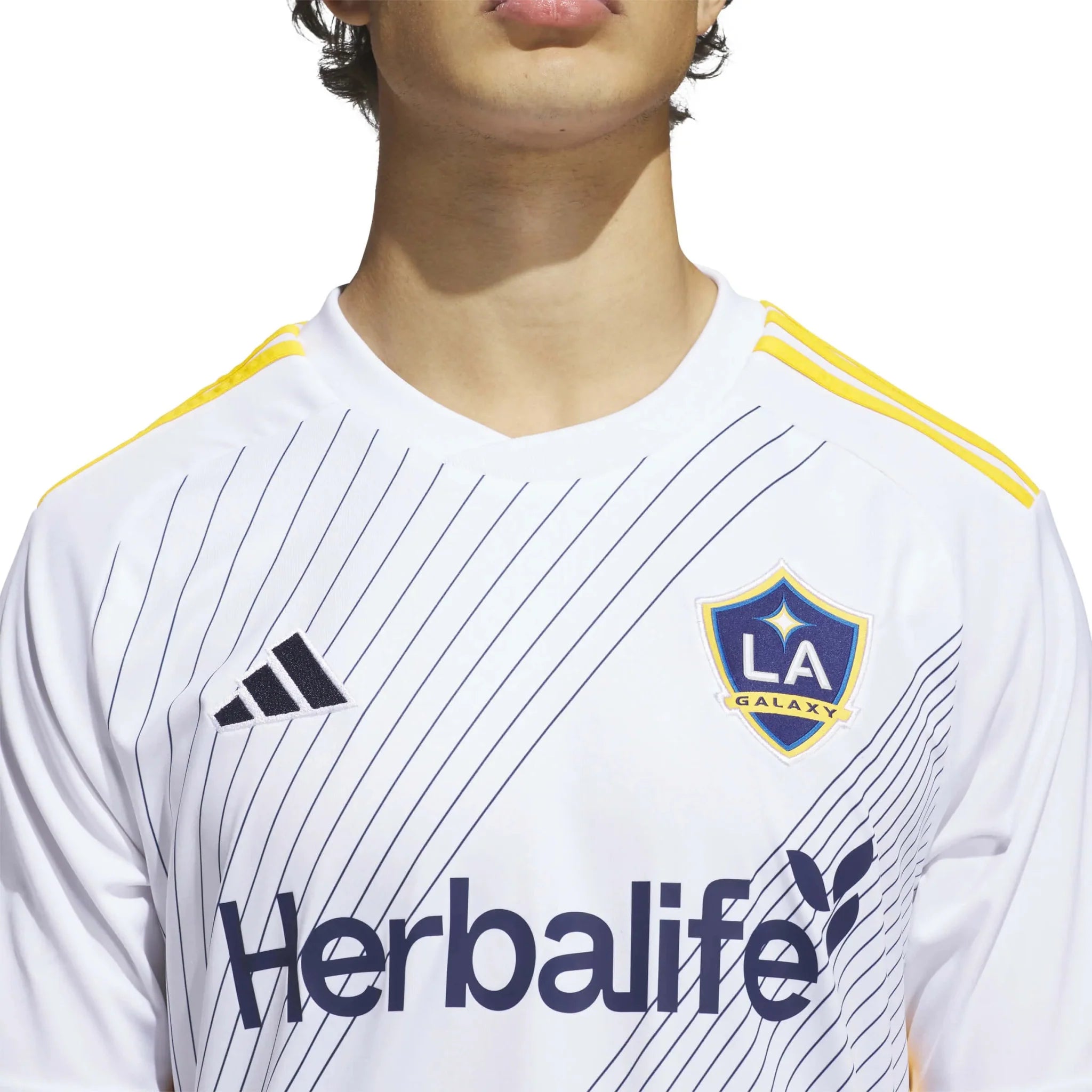 adidas 2025 LA Galaxy Men's Stadium Home Jersey