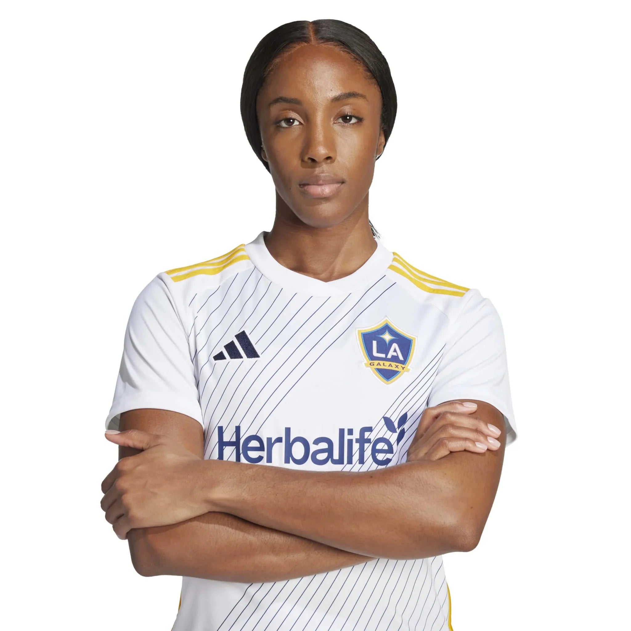 adidas 2025 LA Galaxy Women's Stadium Home Jersey