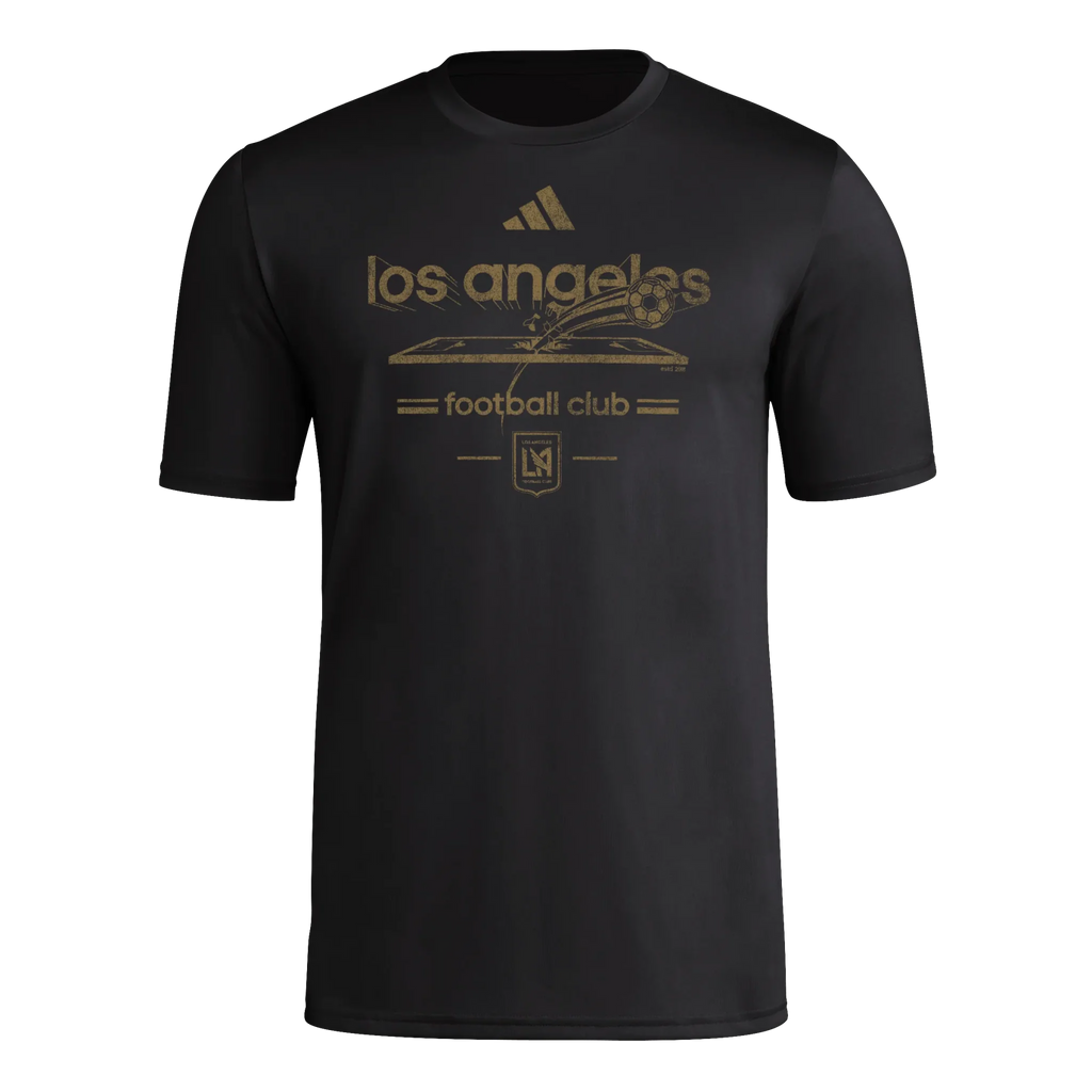 adidas 2025 LAFC Men's SS Pre-Game Tee
