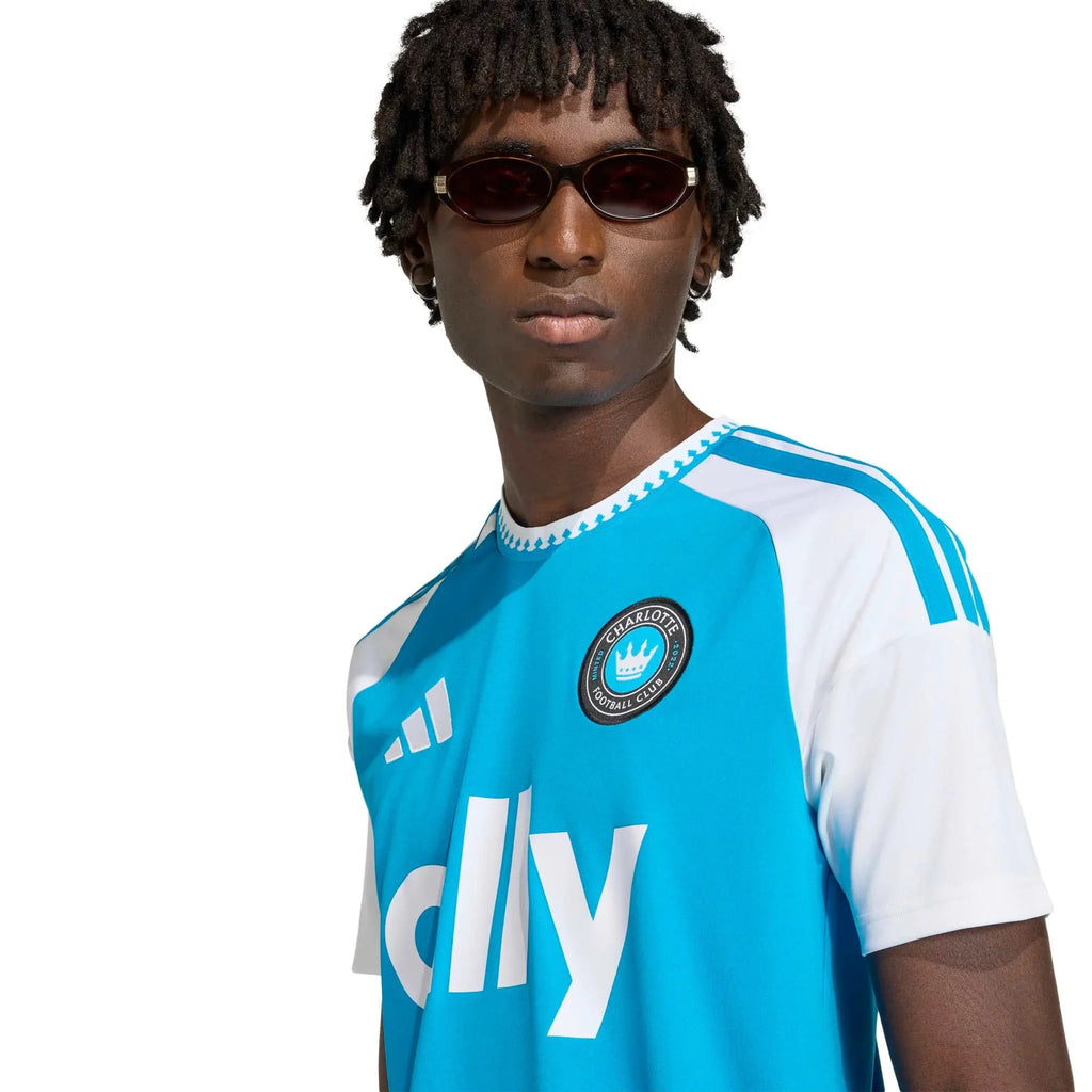 adidas 2026-27 Charlotte FC Men's Stadium Home Soccer Jersey