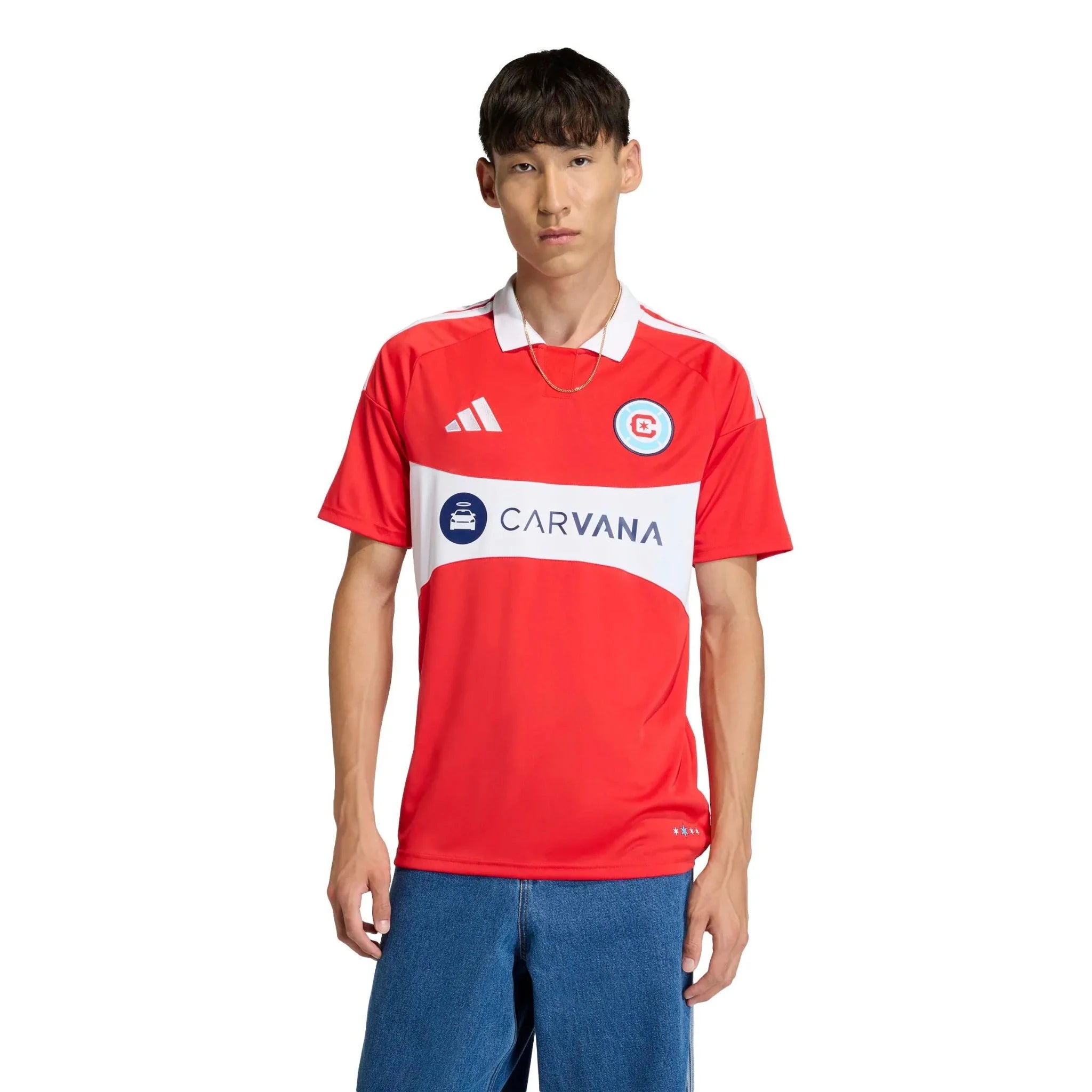 adidas 2026-27 Chicago Fire Men's Stadium Home Soccer Jersey